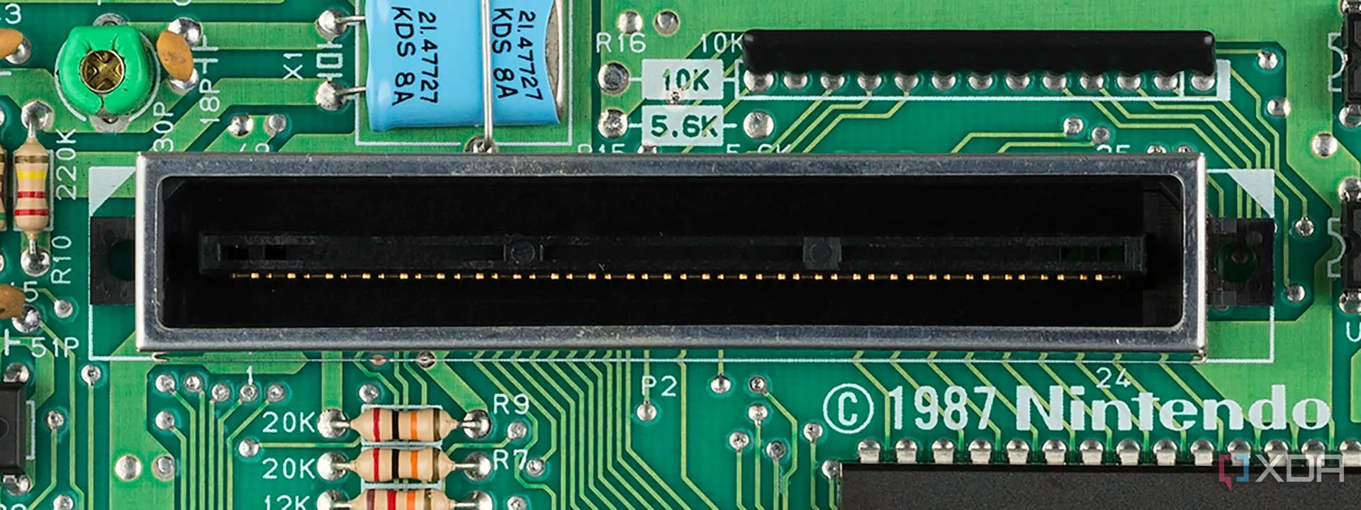 Đầu nối 72 chân của Nintendo NES Mk1