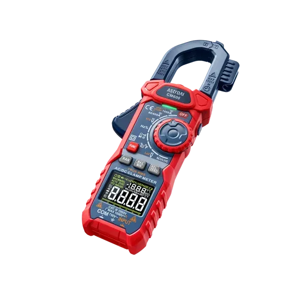 Đồng hồ kìm đo dòng điện AstroAI Digital Clamp Meter, công cụ hỗ trợ kiểm tra cường độ dòng điện cáp nguồn GPU.