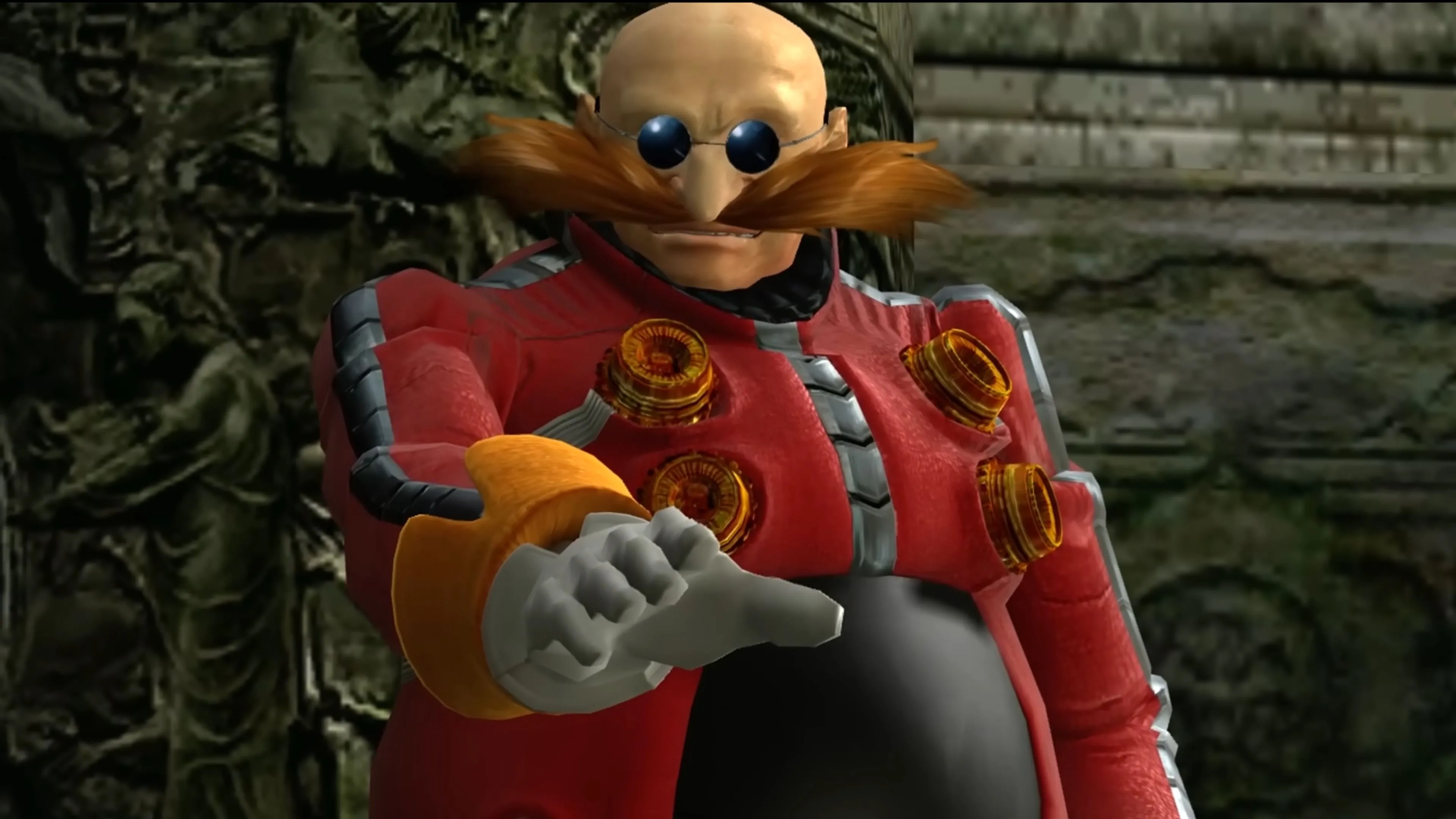 Dr. Eggman với tạo hình đáng sợ trong game Sonic the Hedgehog (2006)