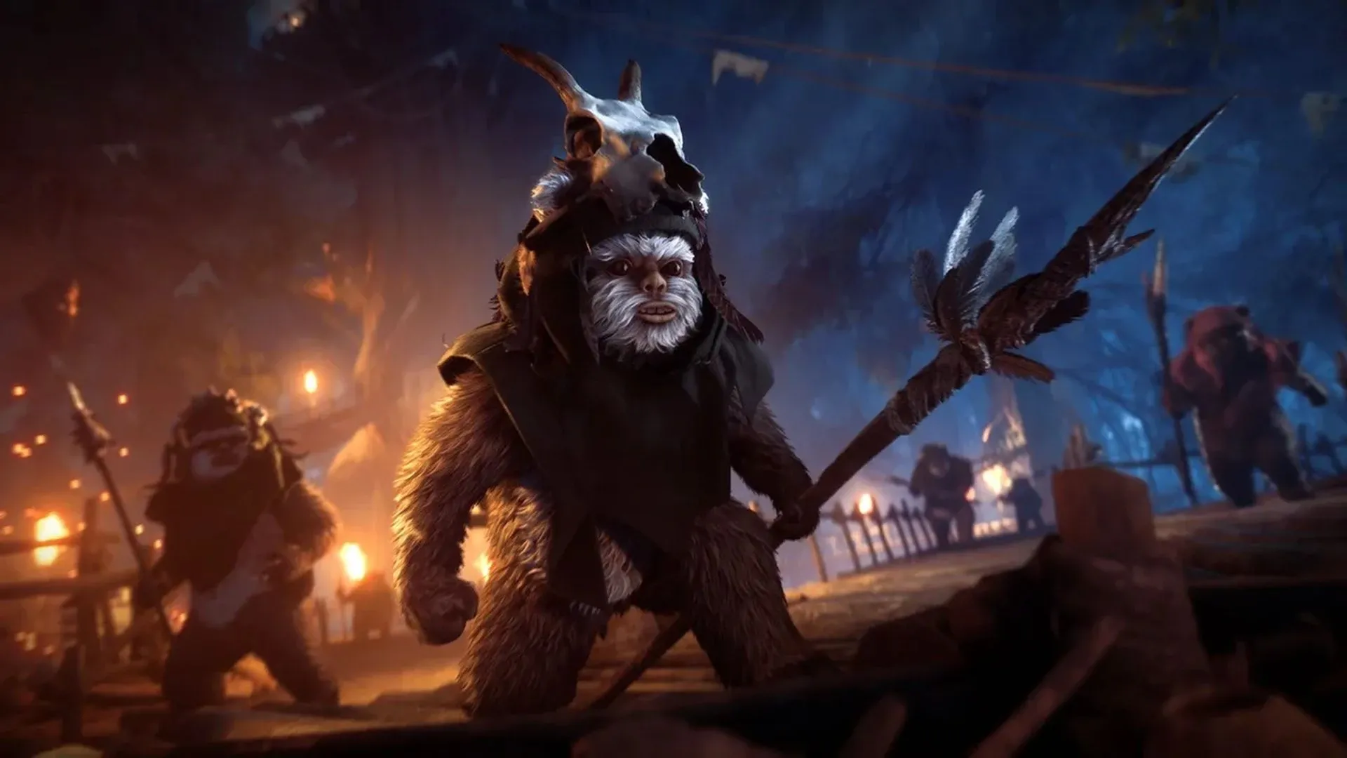 Game thủ đang chiến đấu trong Star Wars Battlefront 2, minh chứng cho cộng đồng fan sôi nổi