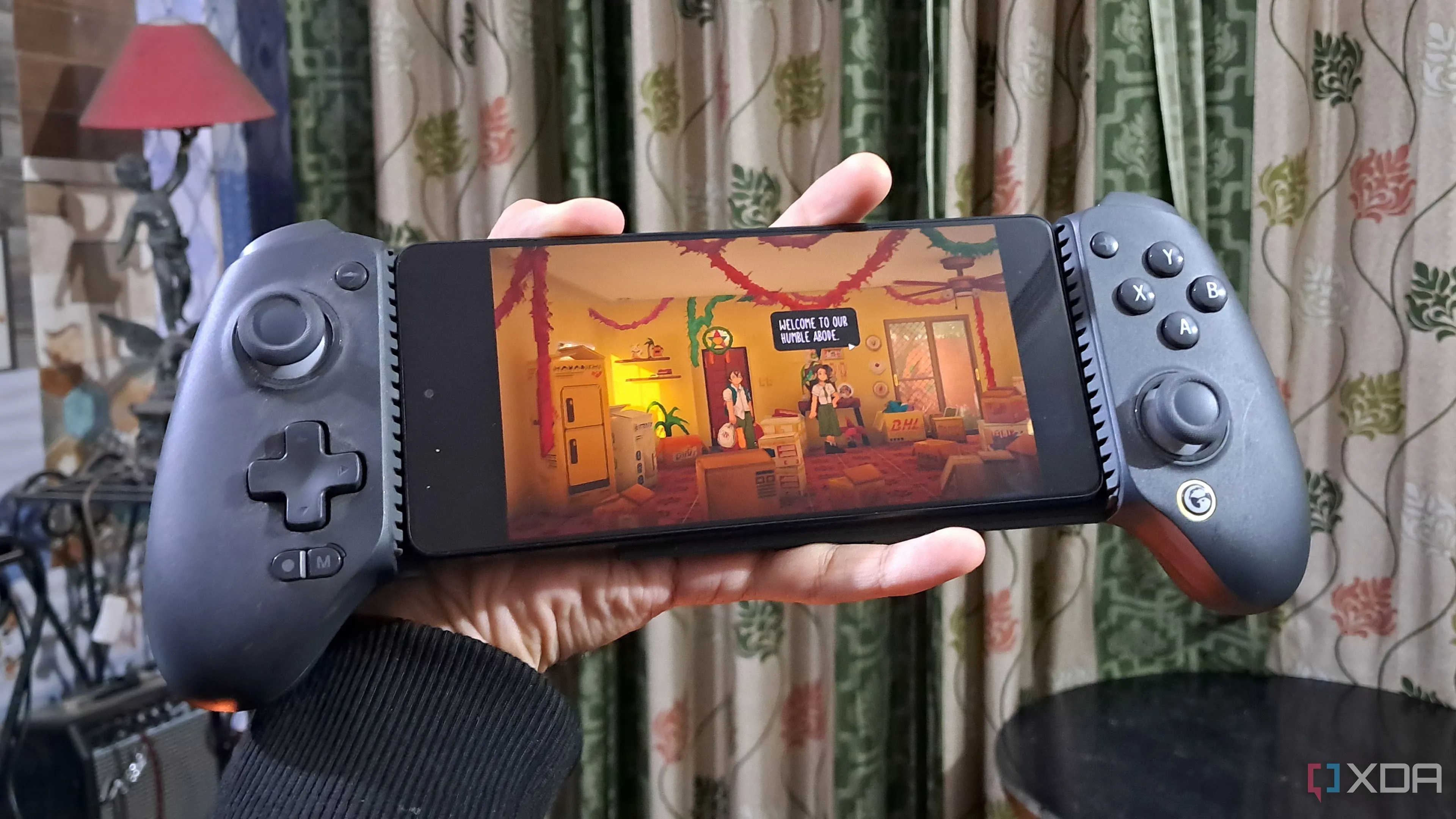 Game Until Then đang được stream từ PC sang điện thoại Android