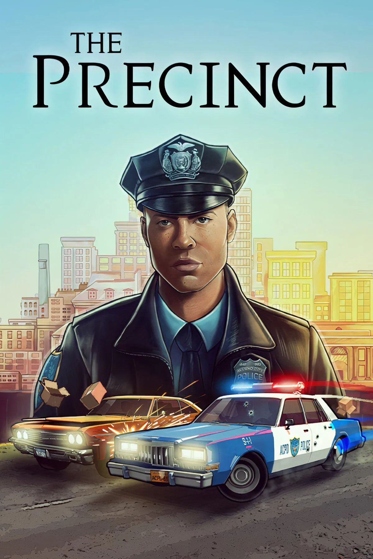 Gameplay và thế giới mở của game The Precinct mô phỏng phim cảnh sát thập niên 80