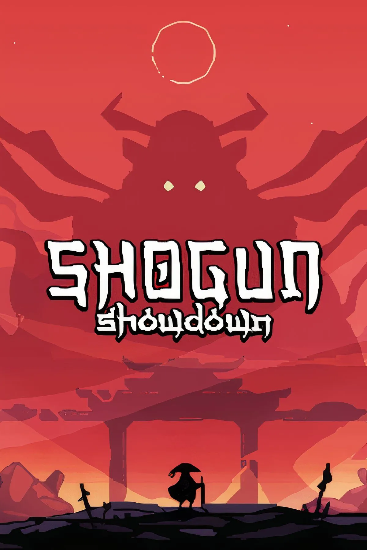 Giao diện chiến đấu đầy kịch tính trong game Roguelike chiến thuật Shogun Showdown