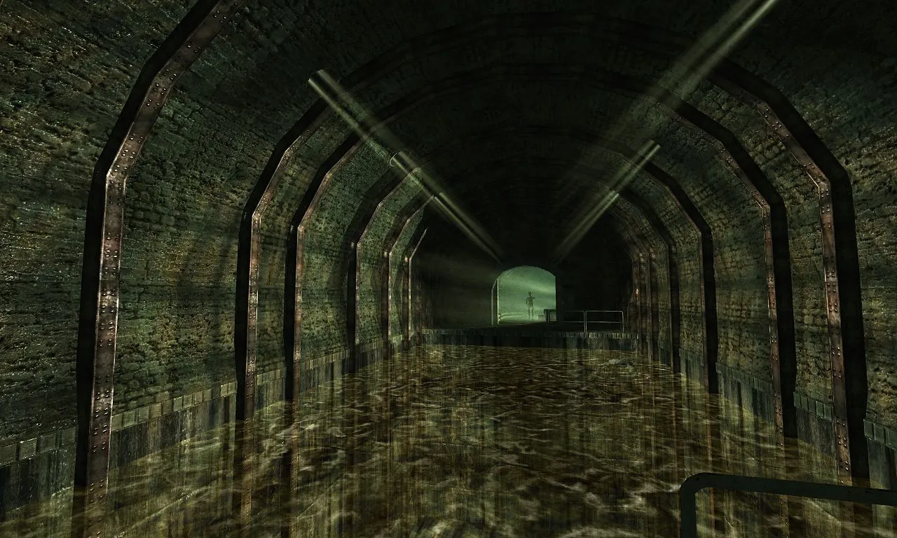 Giao diện người chơi trong Penumbra Black Plague với các vật phẩm trong kho đồ, thể hiện không khí u ám của game.