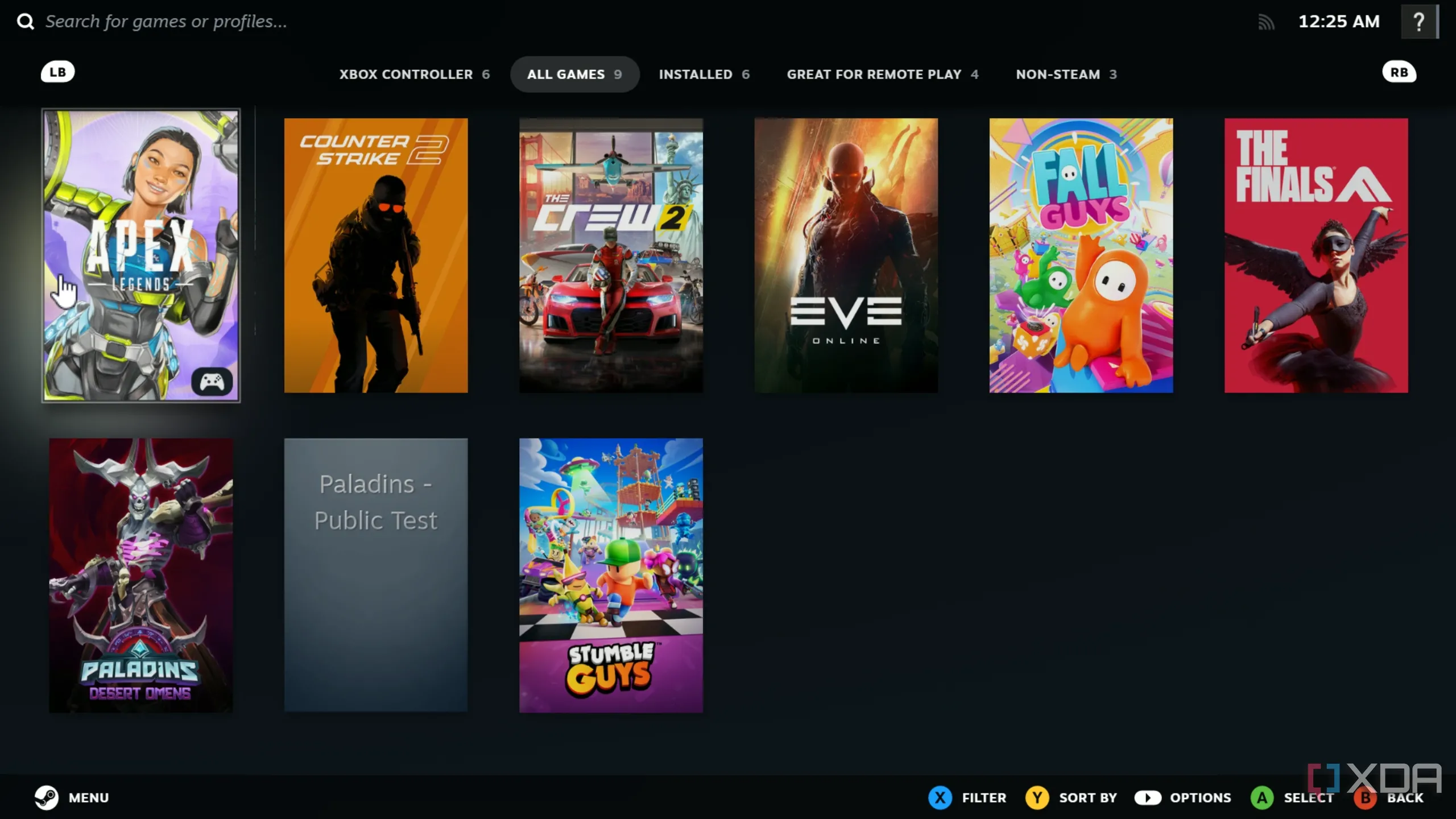 Giao diện thư viện Steam với các trò chơi đã thêm vào, minh họa cách nhận game miễn phí
