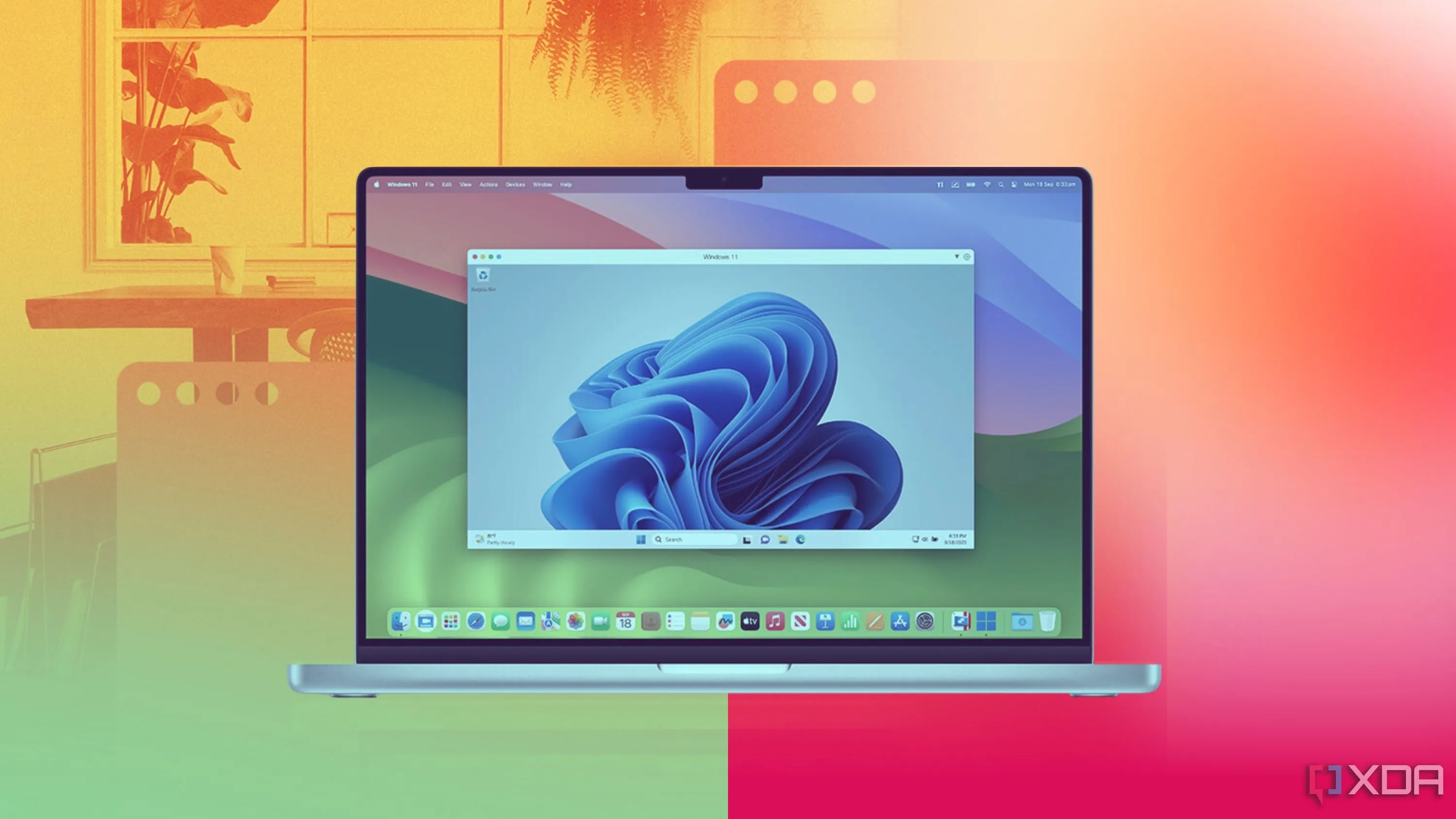 Giao diện ứng dụng Parallels Desktop 20 đang hoạt động trên máy Mac, biểu tượng của sự tích hợp mạnh mẽ.