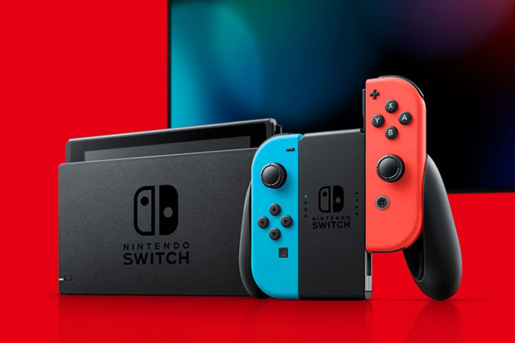 Hệ thống máy chơi game Nintendo Switch kết nối với TV, minh họa giao diện theo dõi thời gian chơi game hiện tại còn hạn chế.