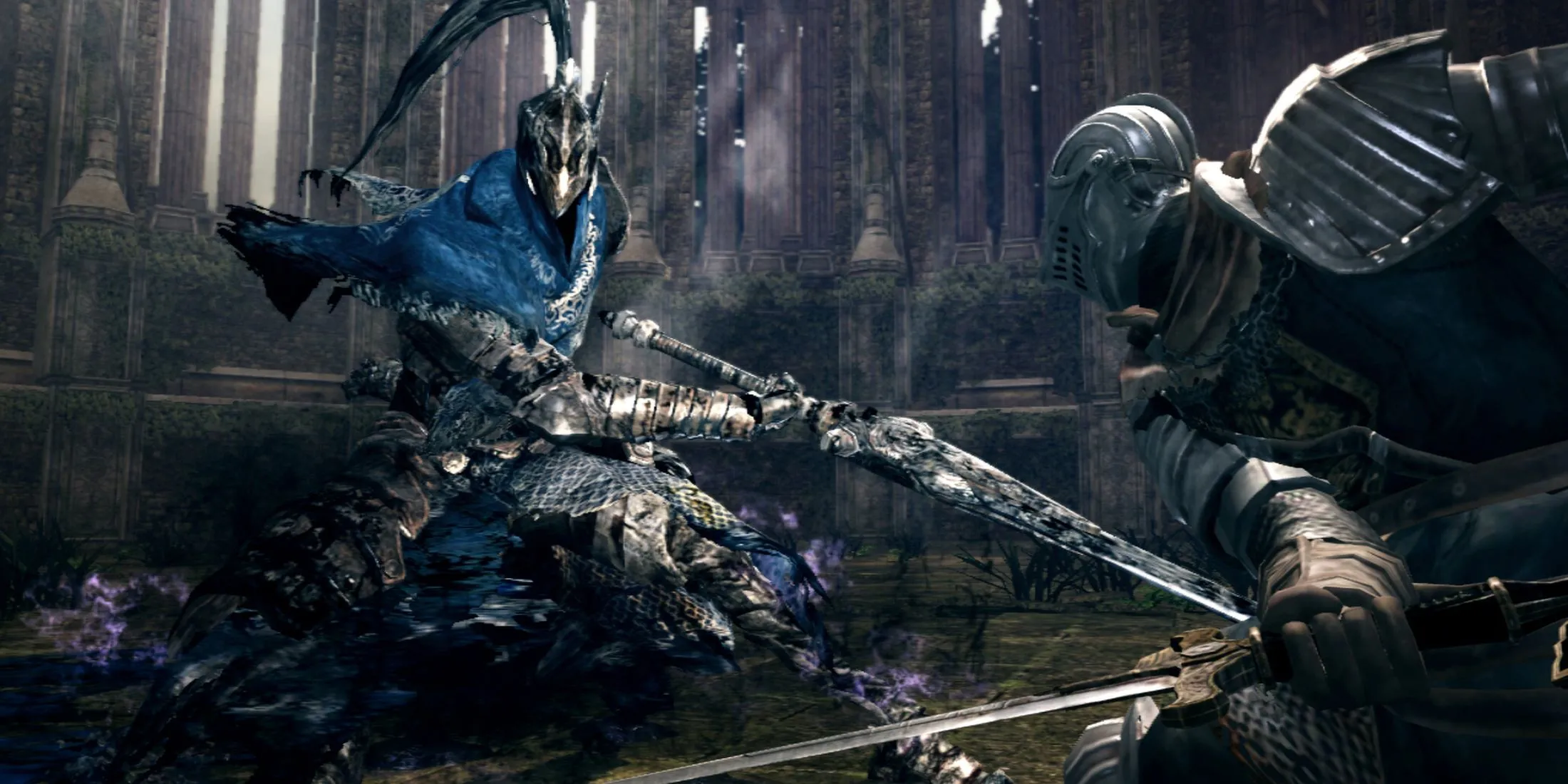 Hiệp sĩ Artorias the Abysswalker, một trong những boss nổi tiếng của Dark Souls