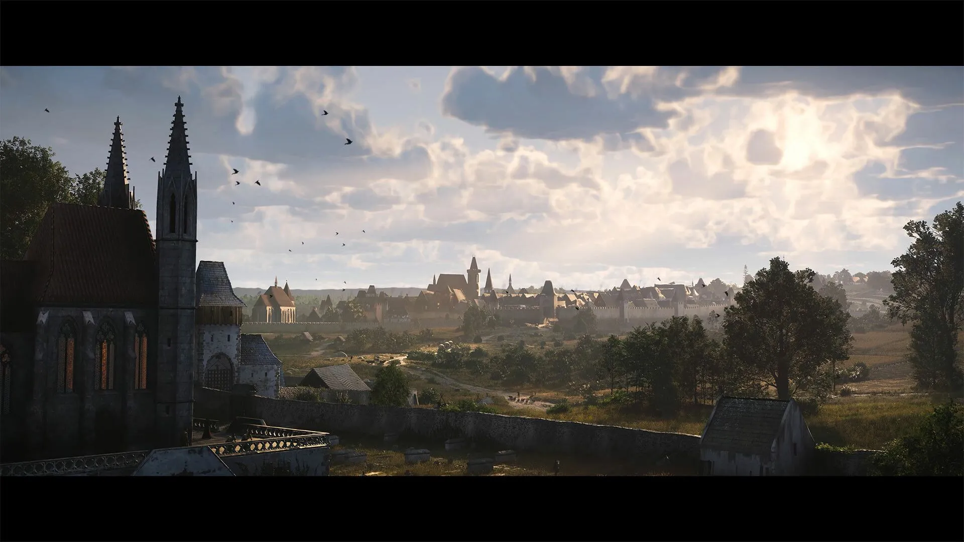 Hình ảnh gameplay Kingdom Come Deliverance 2 với cảnh Henry đang chiến đấu chống lại nhiều kẻ thù.
