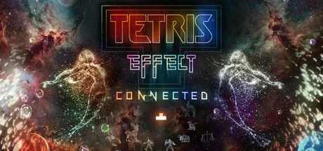 Hình ảnh gameplay sống động của Tetris Effect: Connected với hiệu ứng ánh sáng rực rỡ