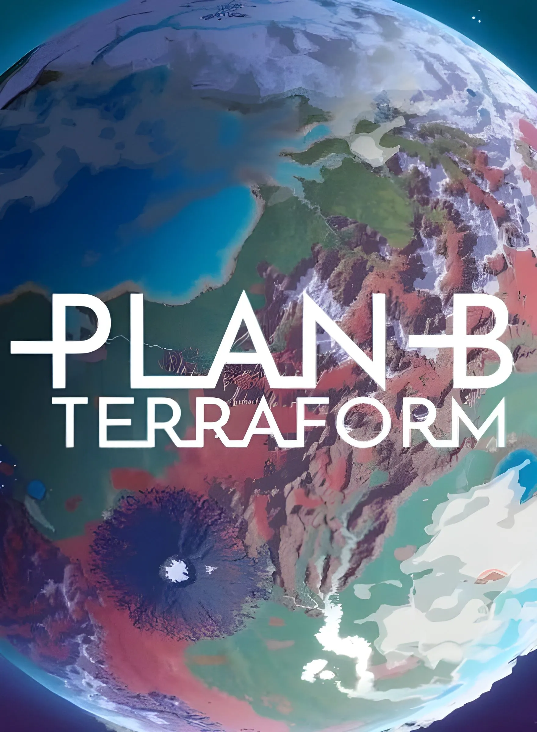 Hình ảnh giao diện gameplay thư giãn của Plan B Terraform, thể hiện quá trình kiến tạo hành tinh xanh tươi