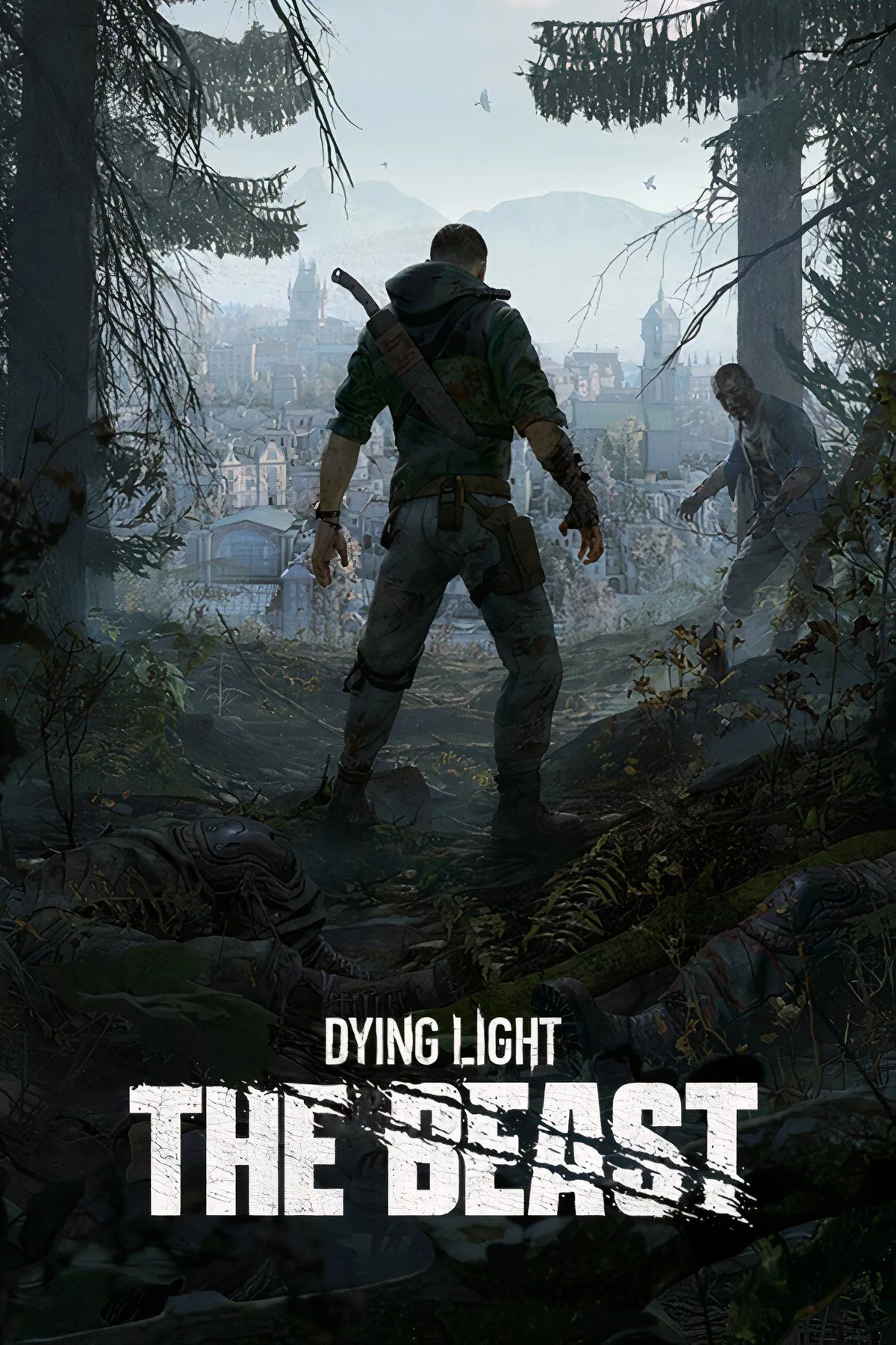 Hình ảnh Kyle Crane, nhân vật chính của Dying Light: The Beast, trong một cảnh hành động đậm chất kinh dị sinh tồn