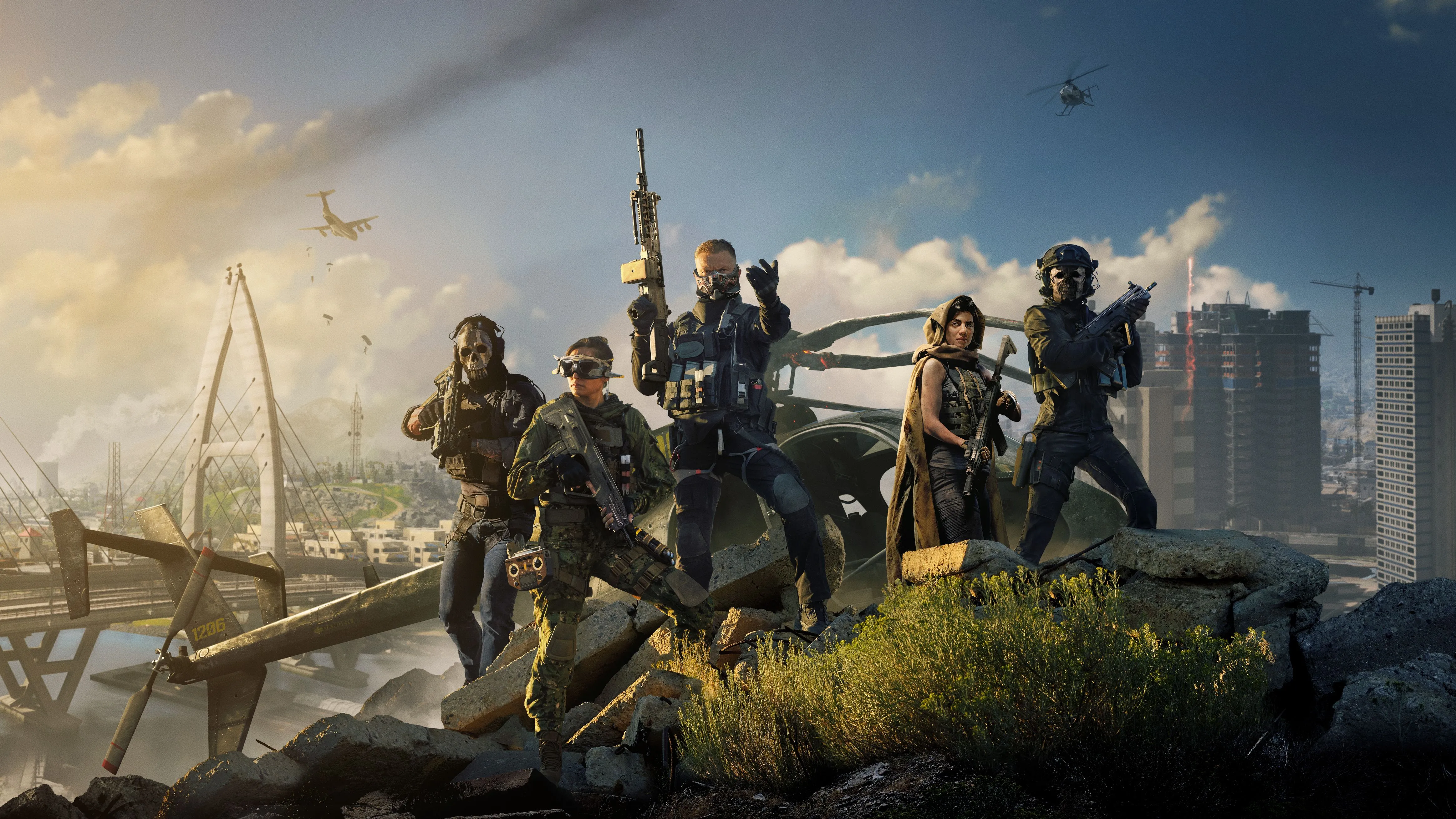 Hình ảnh minh họa game Call of Duty Warzone với dung lượng lớn