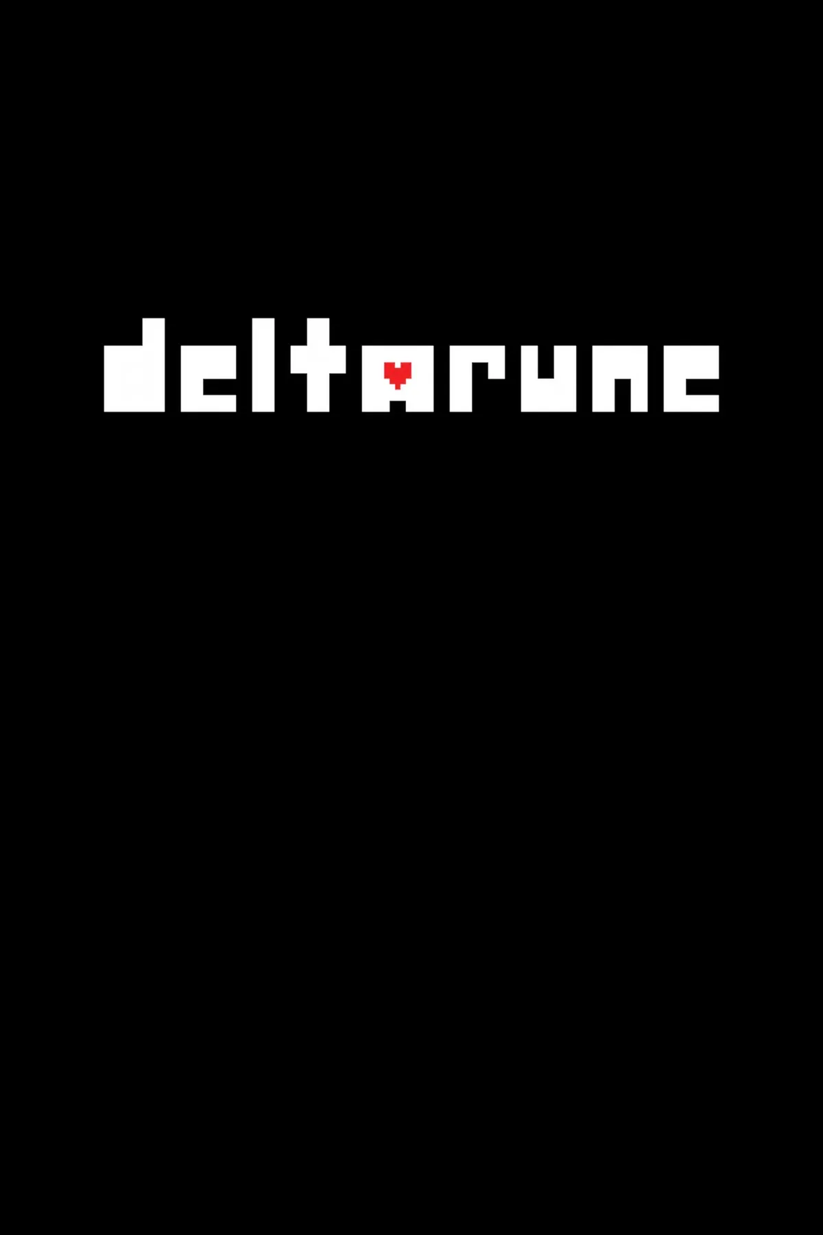 Hình ảnh nghệ thuật của Deltarune với các nhân vật chính