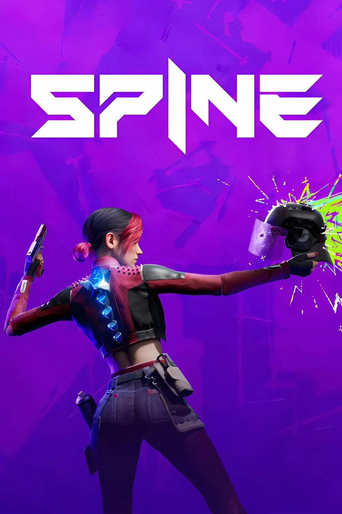 Hình ảnh phong cách của Spine: This is Gun Fu với nhân vật chính
