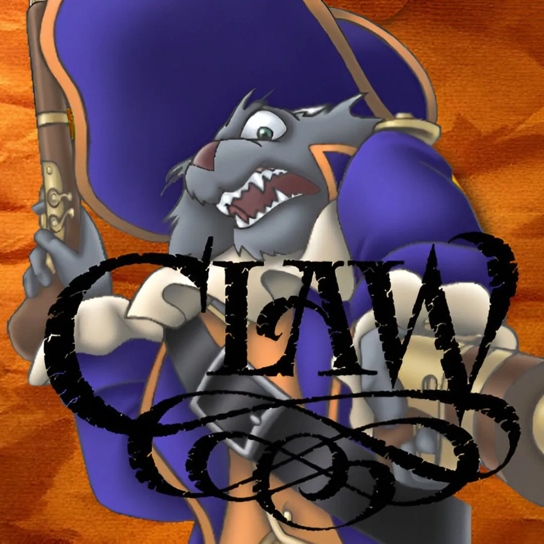 Hình ảnh sản phẩm game Captain Claw từ Monolith Productions, gợi nhớ về tựa game platformer kinh điển.