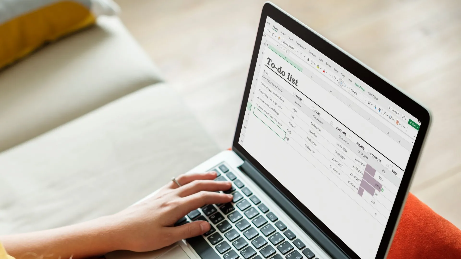 Hướng dẫn tạo danh sách công việc hiệu quả trong Excel