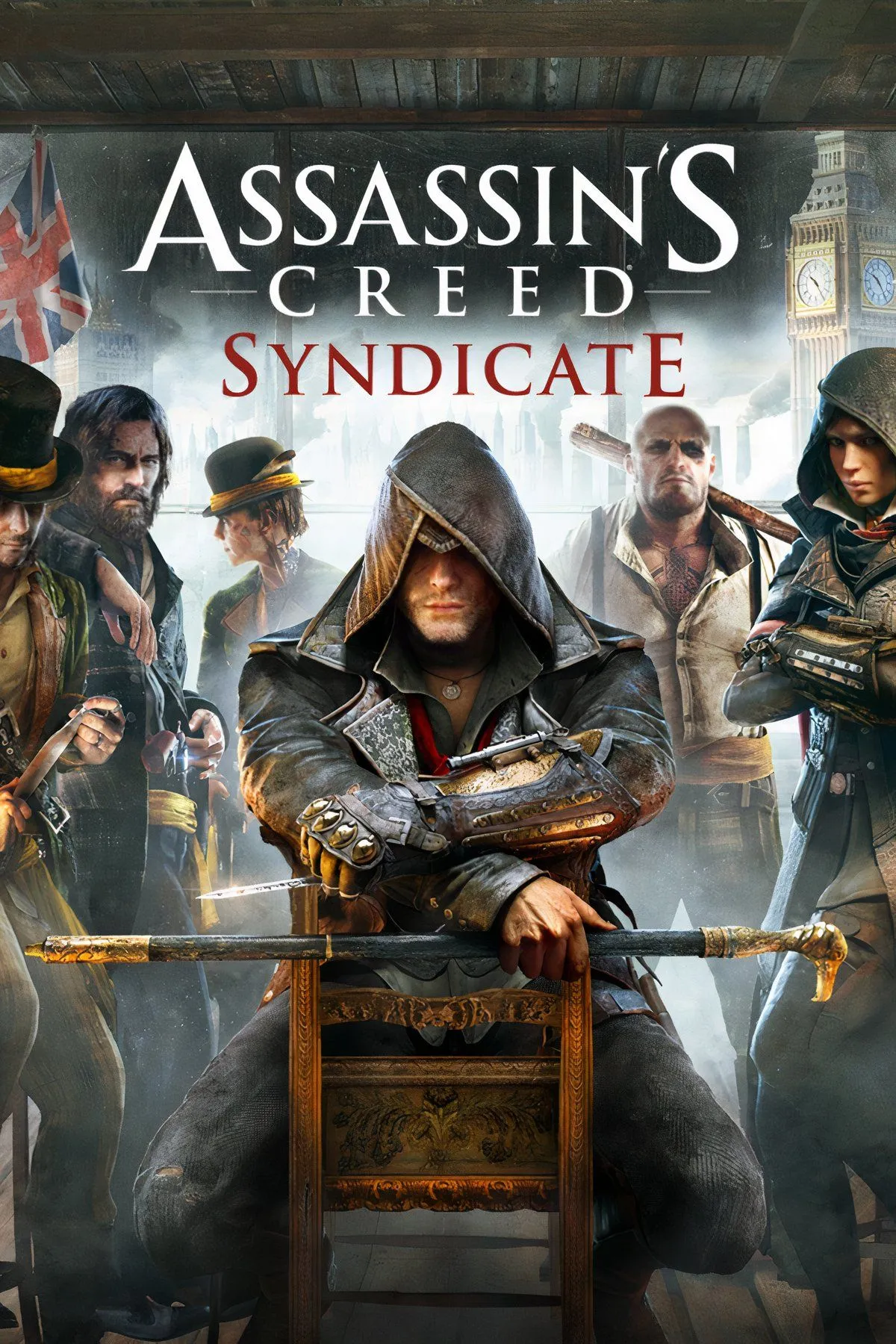 Jacob Frye thực hiện parkour trên nóc nhà London trong Assassin's Creed Syndicate