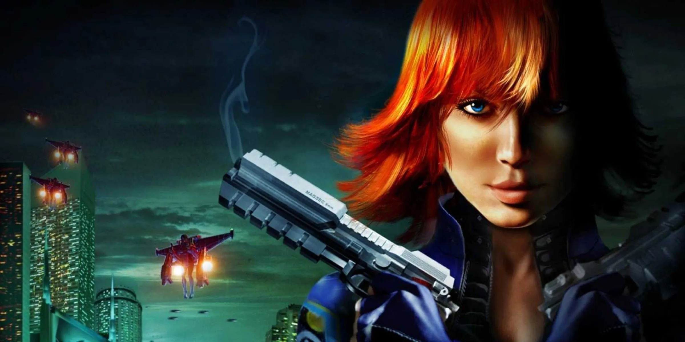 Joanna Dark trong hình ảnh quảng bá Perfect Dark