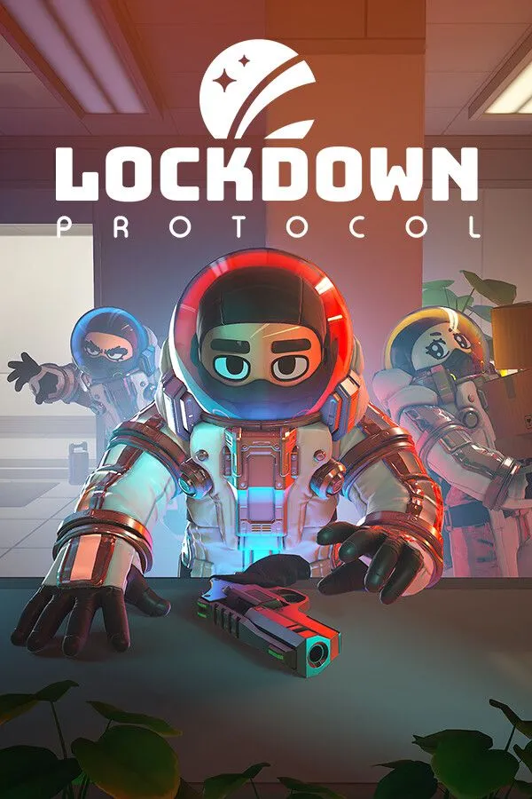 Không gian phi thuyền và các nhân vật trong game Lockdown Protocol