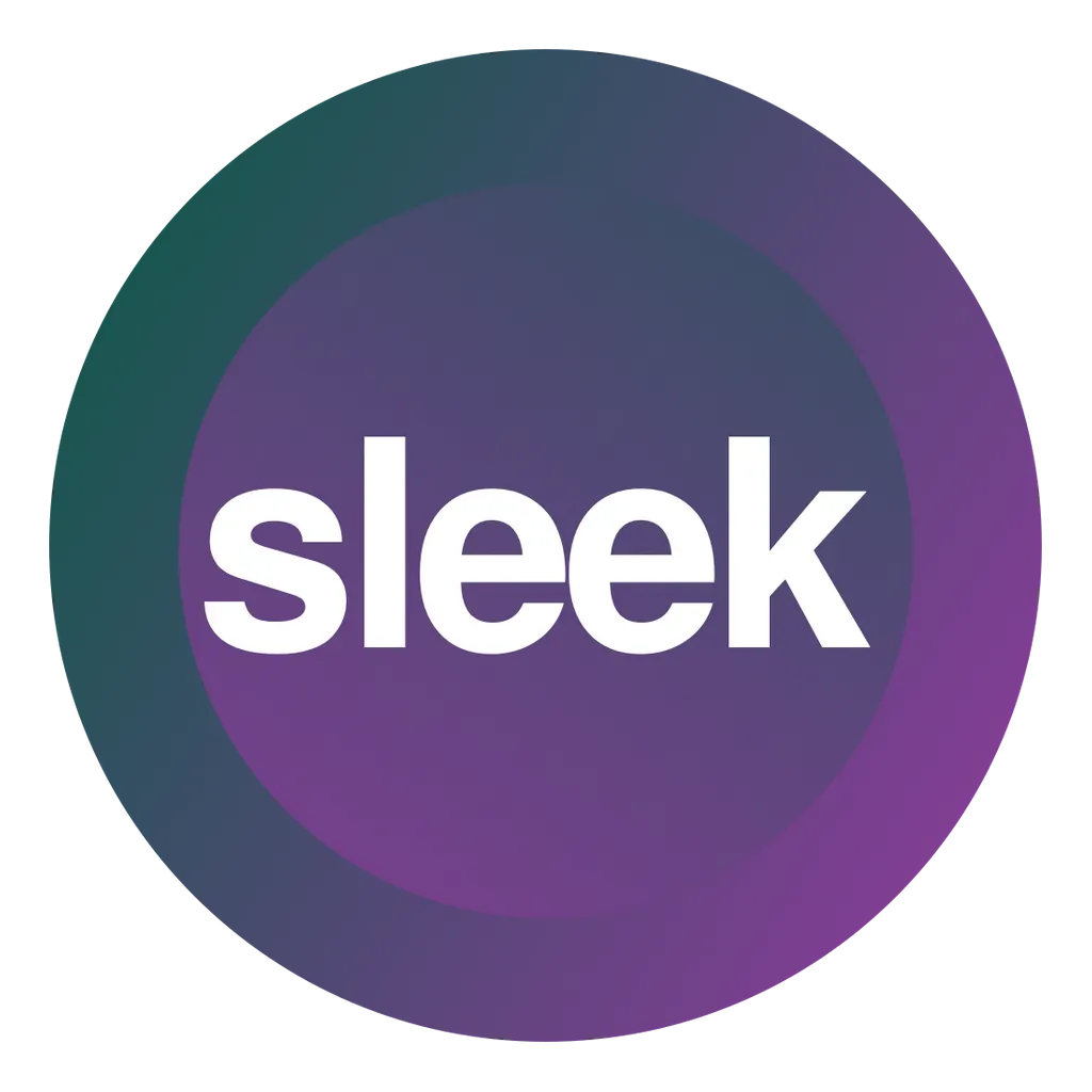 Logo chính thức của ứng dụng Sleek, biểu tượng cho một công cụ quản lý công việc tối giản và hiệu quả.