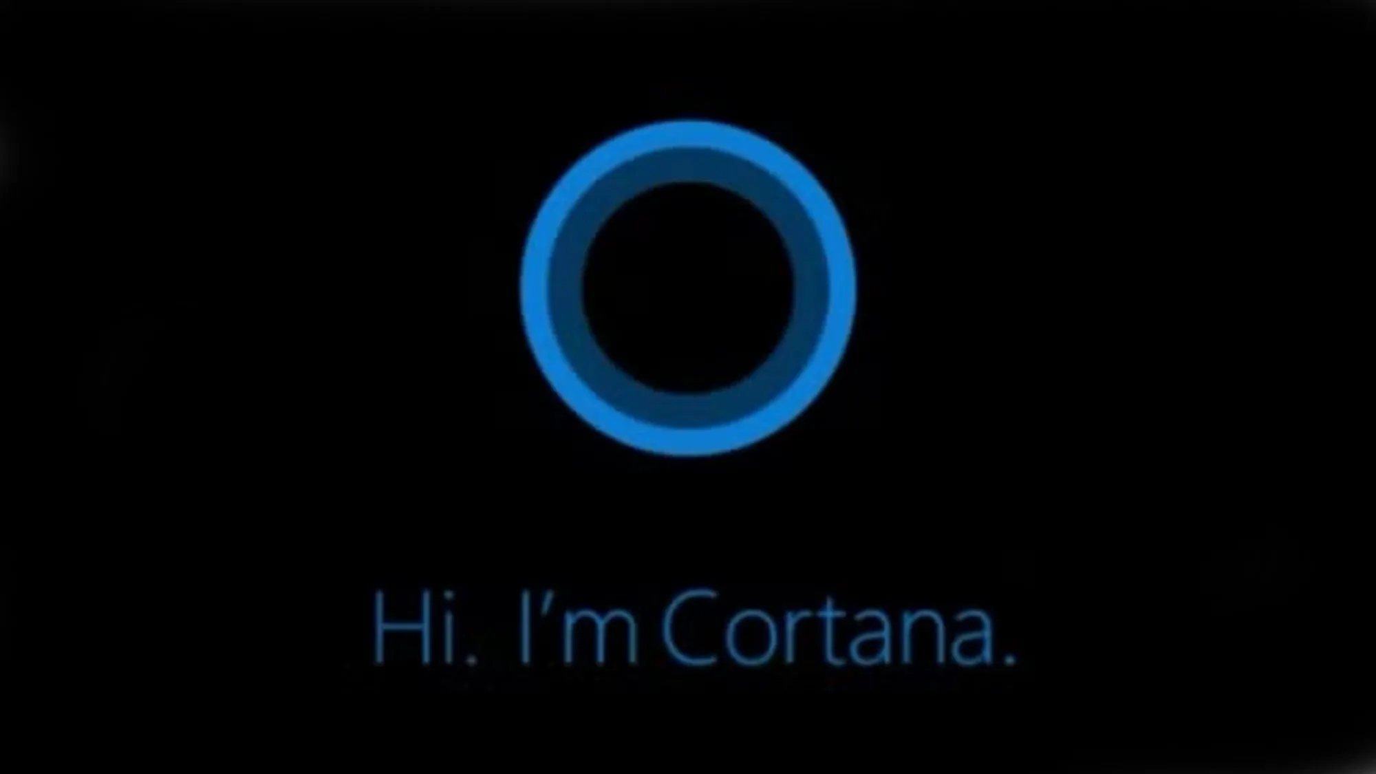 Logo Microsoft Cortana AI