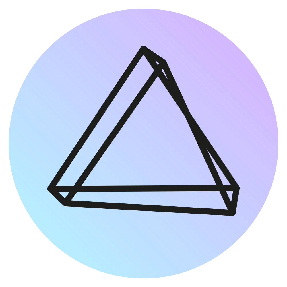 Logo PhotoPrism màu tím nổi bật