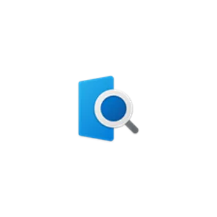 Logo ứng dụng QuickLook với biểu tượng con mắt mở và hình ảnh phóng to
