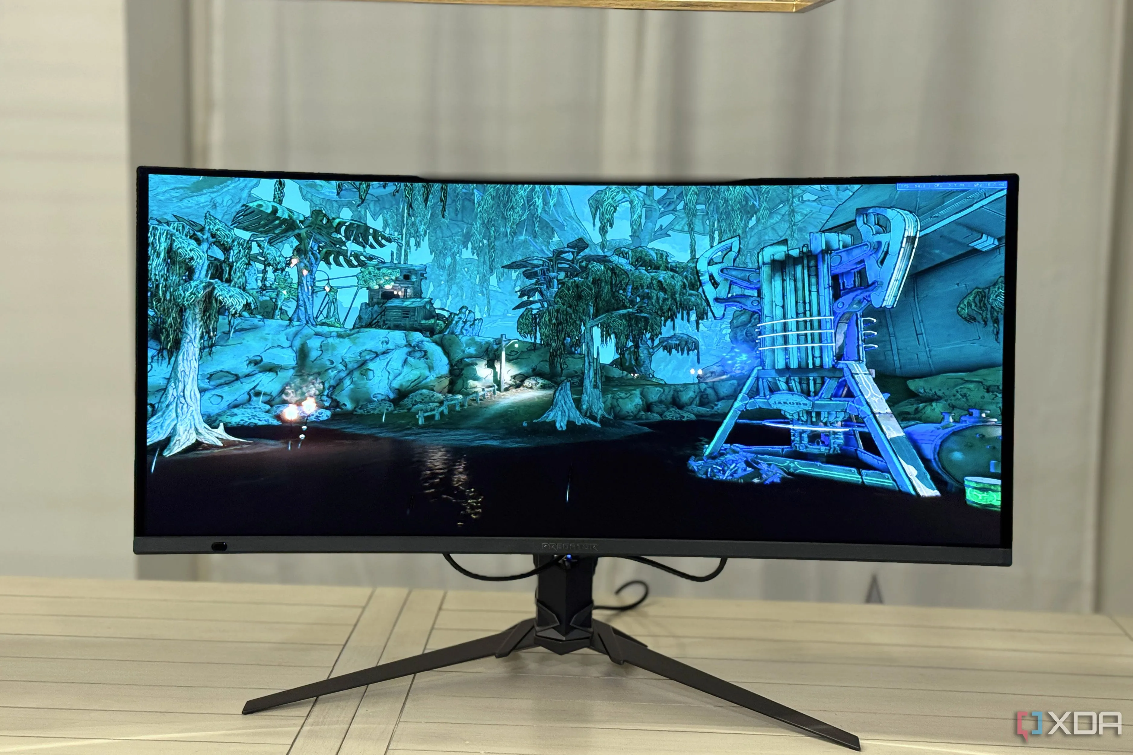 Màn hình chơi game Acer Predator hiển thị Borderlands 3, chuẩn bị cho Borderlands 4
