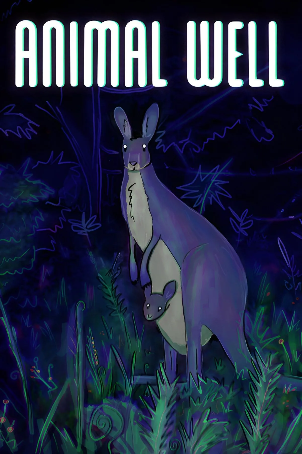 Màn hình khởi động Animal Well với ngọn lửa cô đơn