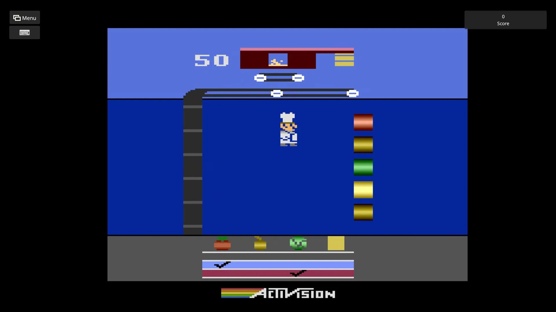 Màn hình lựa chọn game Activision trong bộ sưu tập Retro Classics của Xbox Game Pass
