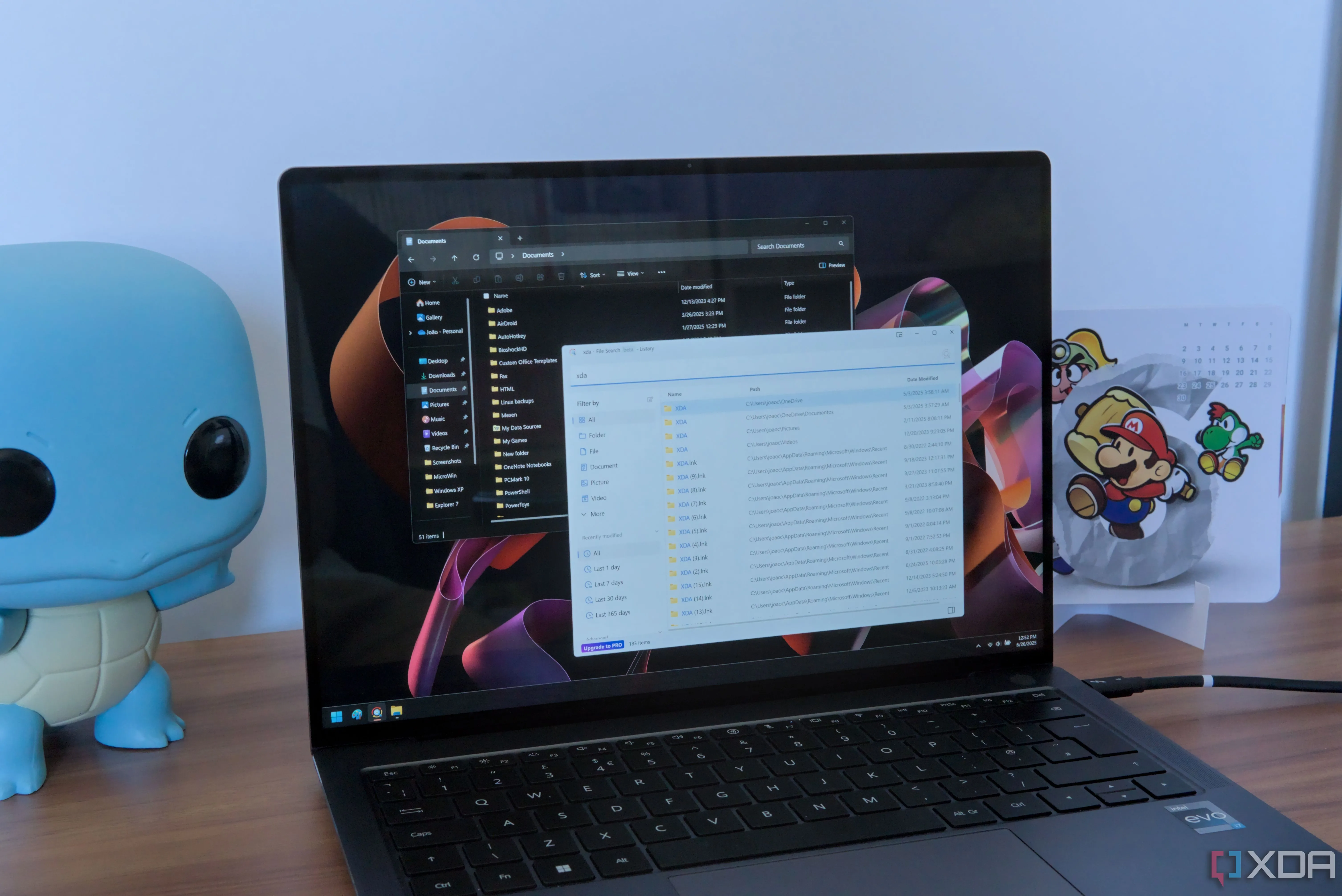 Màn hình Windows 11 hiển thị Listary hoạt động cùng File Explorer, cho thấy nỗ lực tìm kiếm giải pháp cho các tính năng mặc định