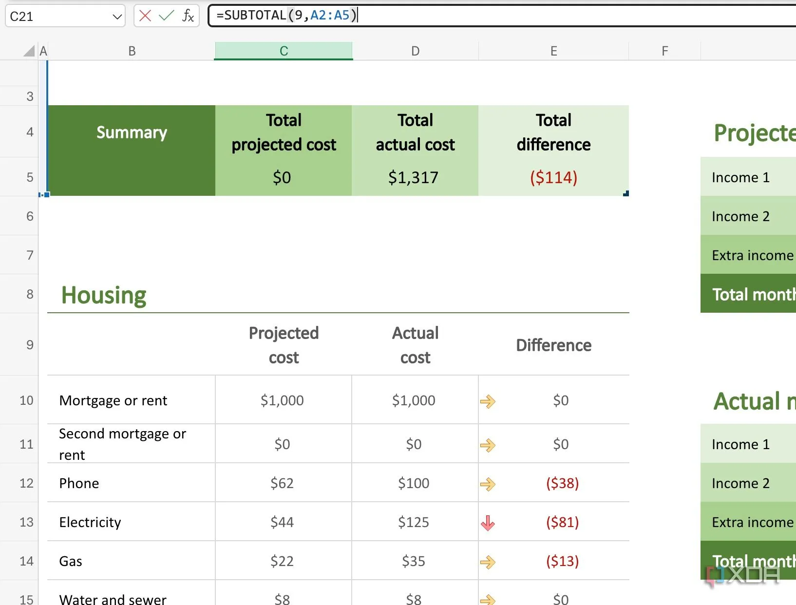 Minh họa các hàm Excel và bảng tính, biểu tượng giúp quản lý dữ liệu hiệu quả