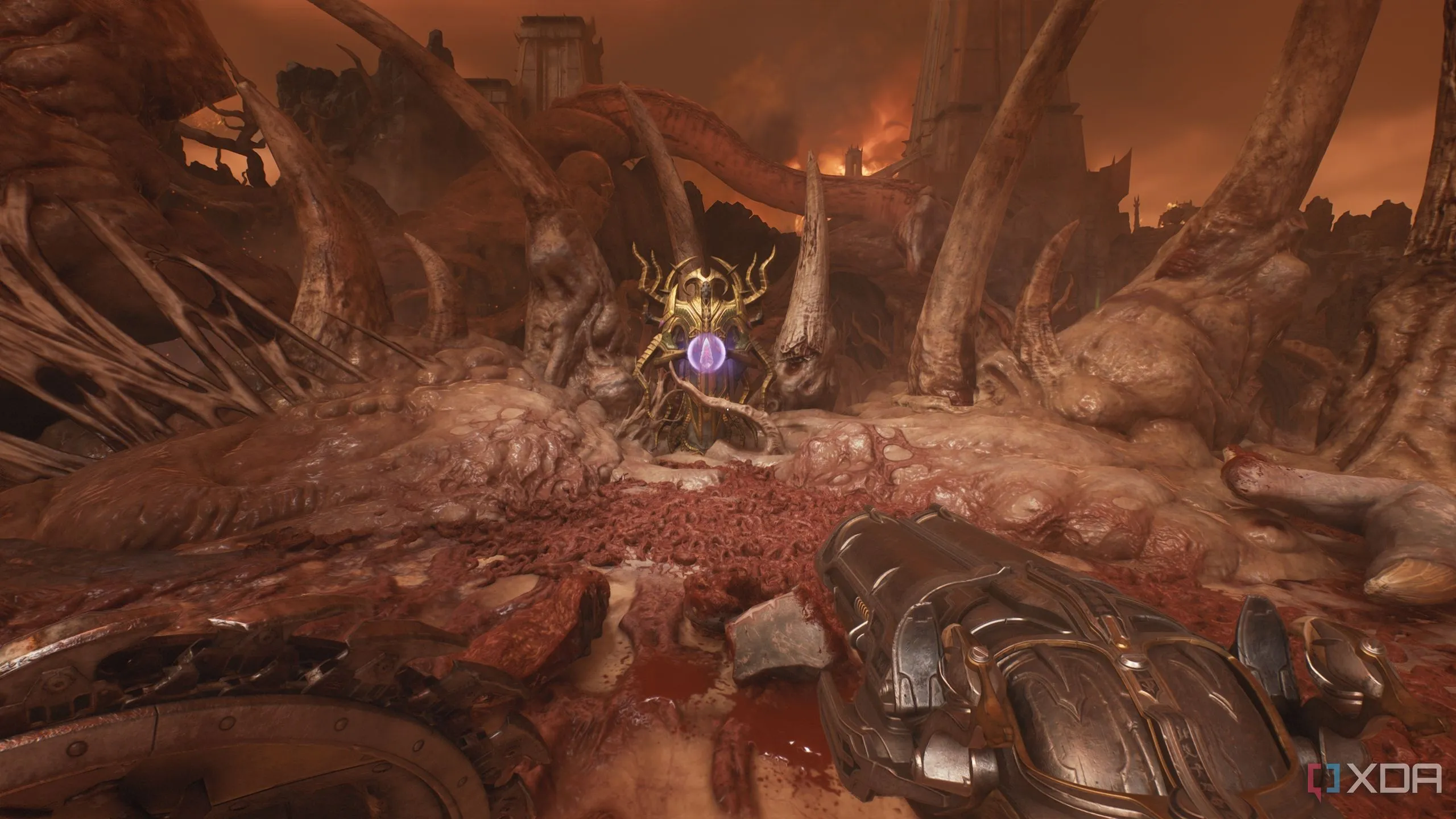 Một bức tượng Đá Wraith trong Doom The Dark Ages Chapter 10