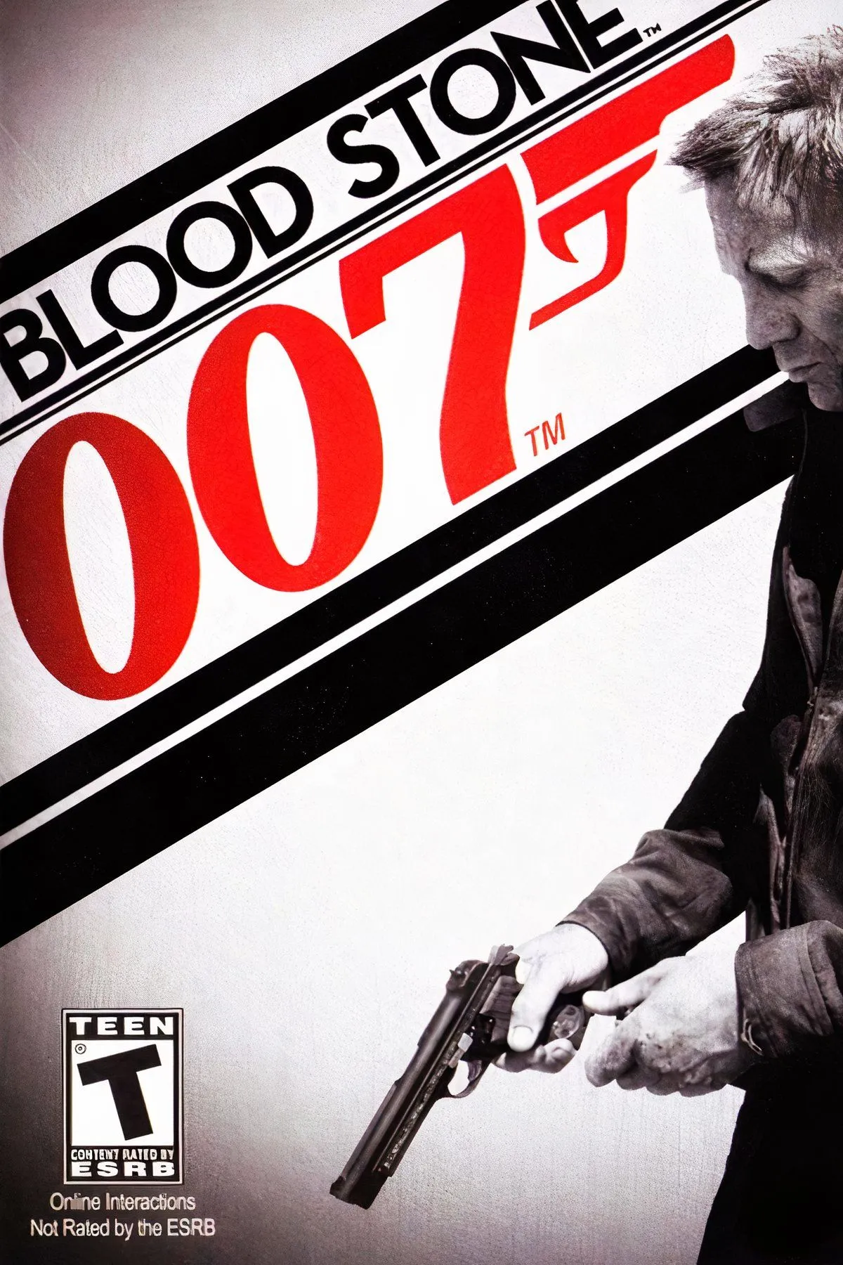 Một cảnh hành động kịch tính trong game James Bond 007: Blood Stone, với Daniel Craig trong vai 007.