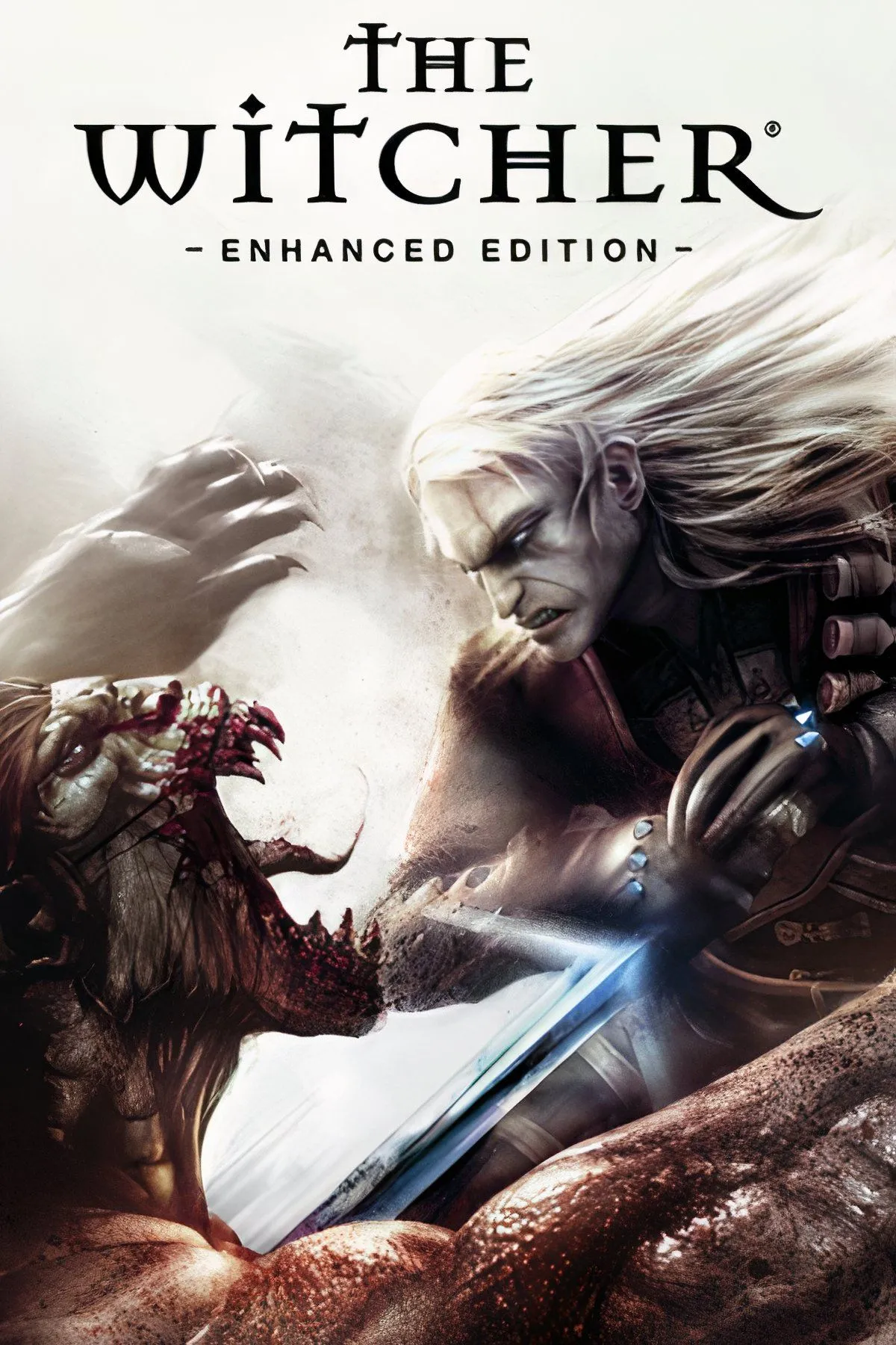 Một hình ảnh ghép từ các cảnh trong The Witcher: Enhanced Edition, tựa game đầu tiên của series RPG kinh điển.