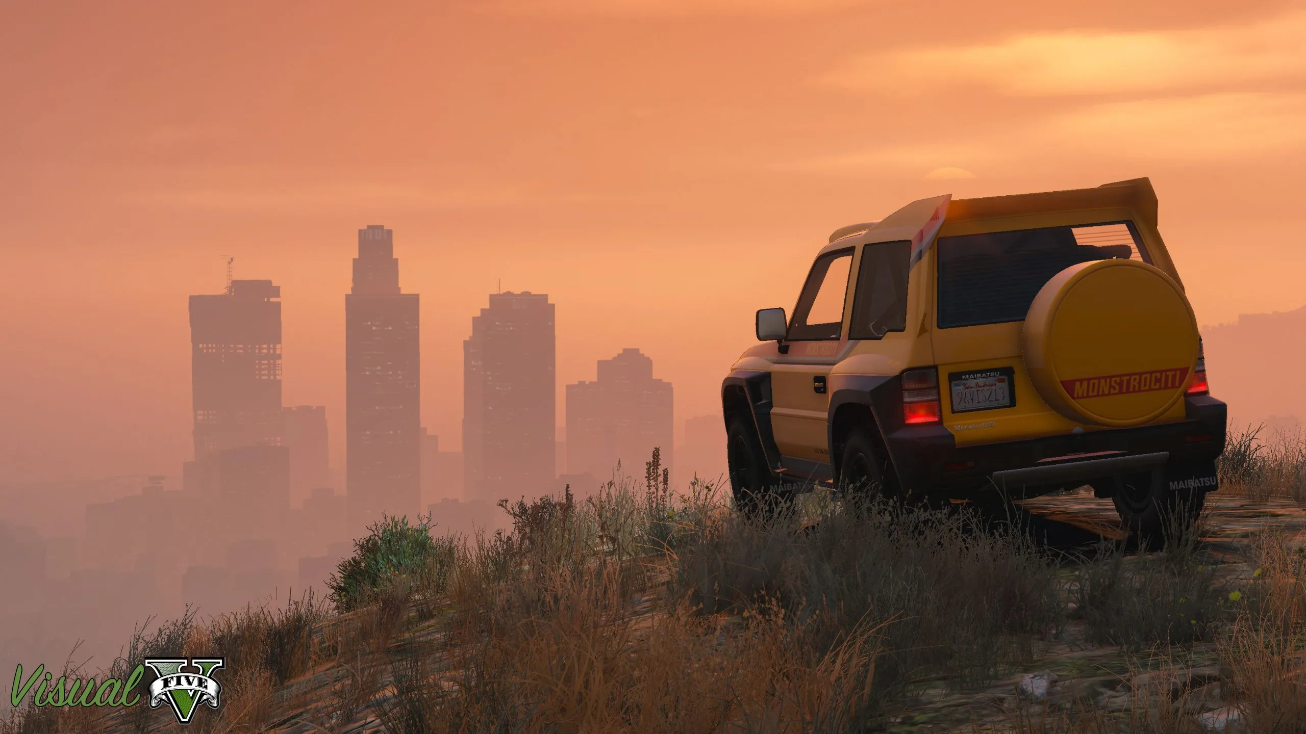 Một hình ảnh minh họa từ mod VisualV của GTA V, gợi nhớ về không khí sôi động của các quán bar trong game