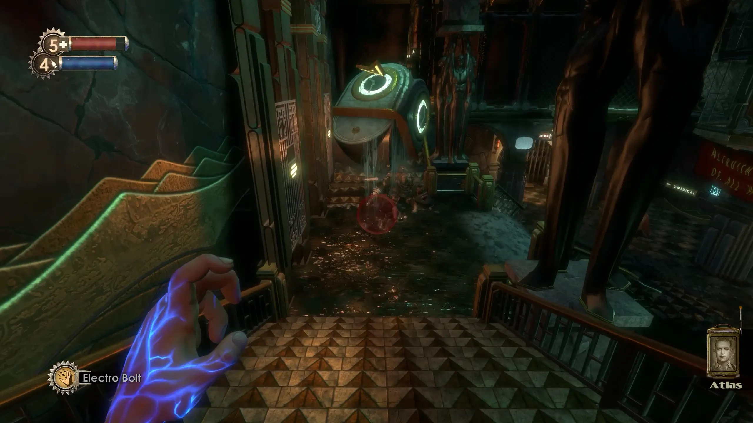 Người chơi trong thế giới dưới nước Rapture của BioShock Remastered, game FPS có cốt truyện sâu sắc