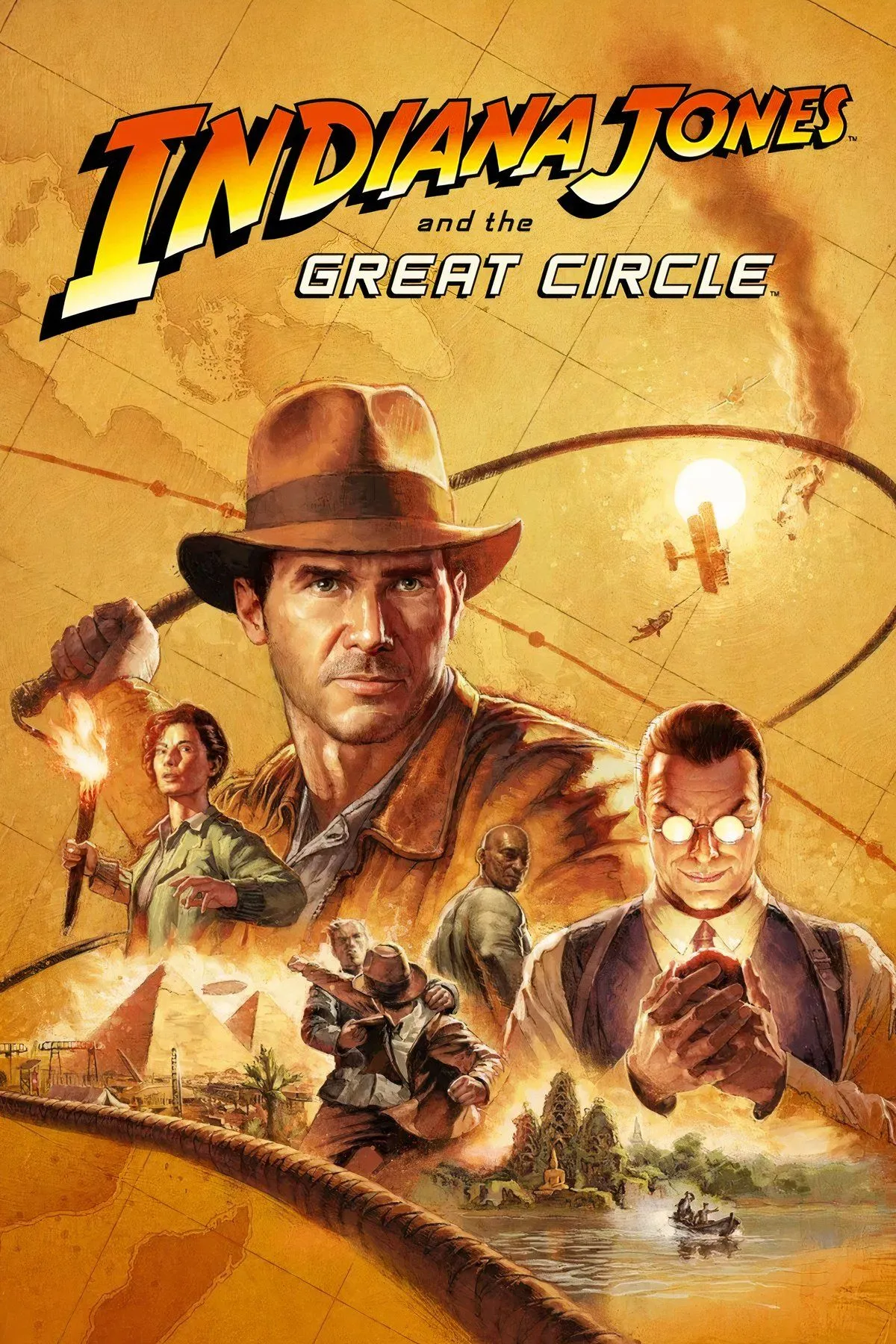 Nhà khảo cổ huyền thoại Indiana Jones trong tư thế sẵn sàng phiêu lưu trong game The Great Circle