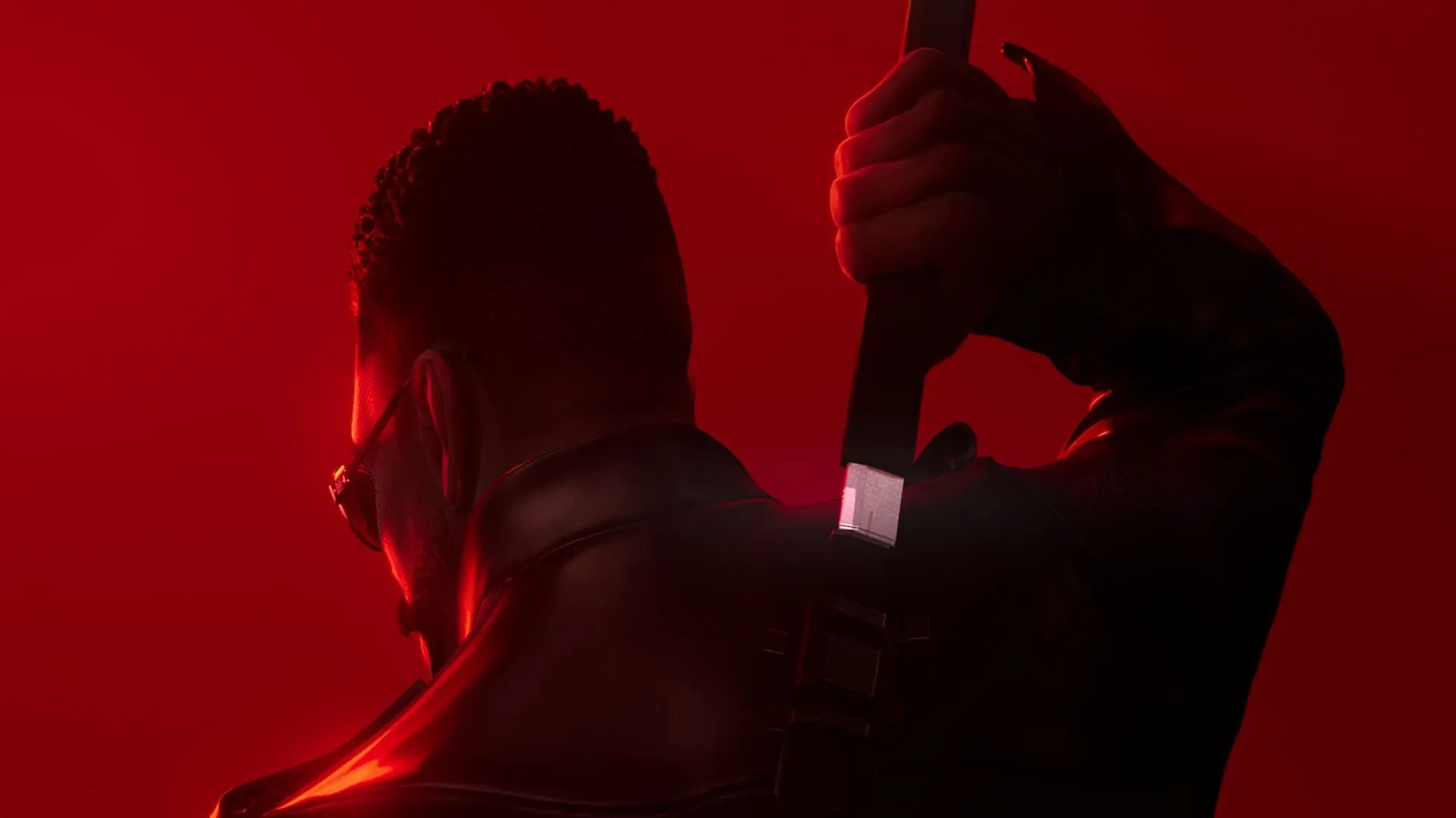 Nhân vật Blade rút kiếm, hình ảnh từ game Marvel’s Blade