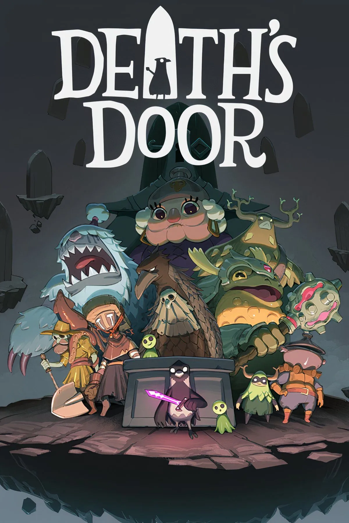 Nhân vật chính trong Death's Door sử dụng kỹ năng tấn công