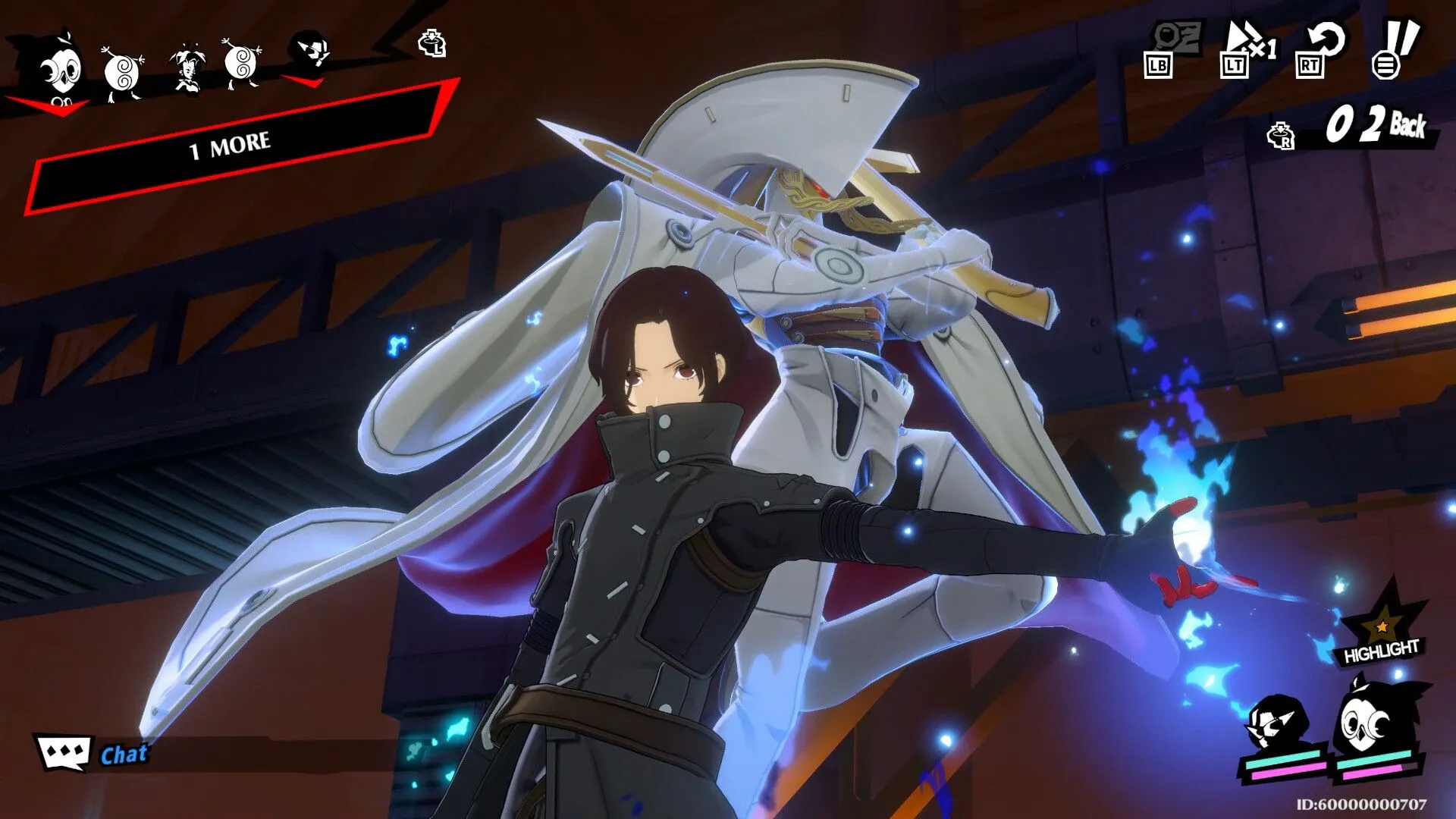Nhân vật chính và đồng đội khám phá Palaces trong Persona 5: The Phantom X