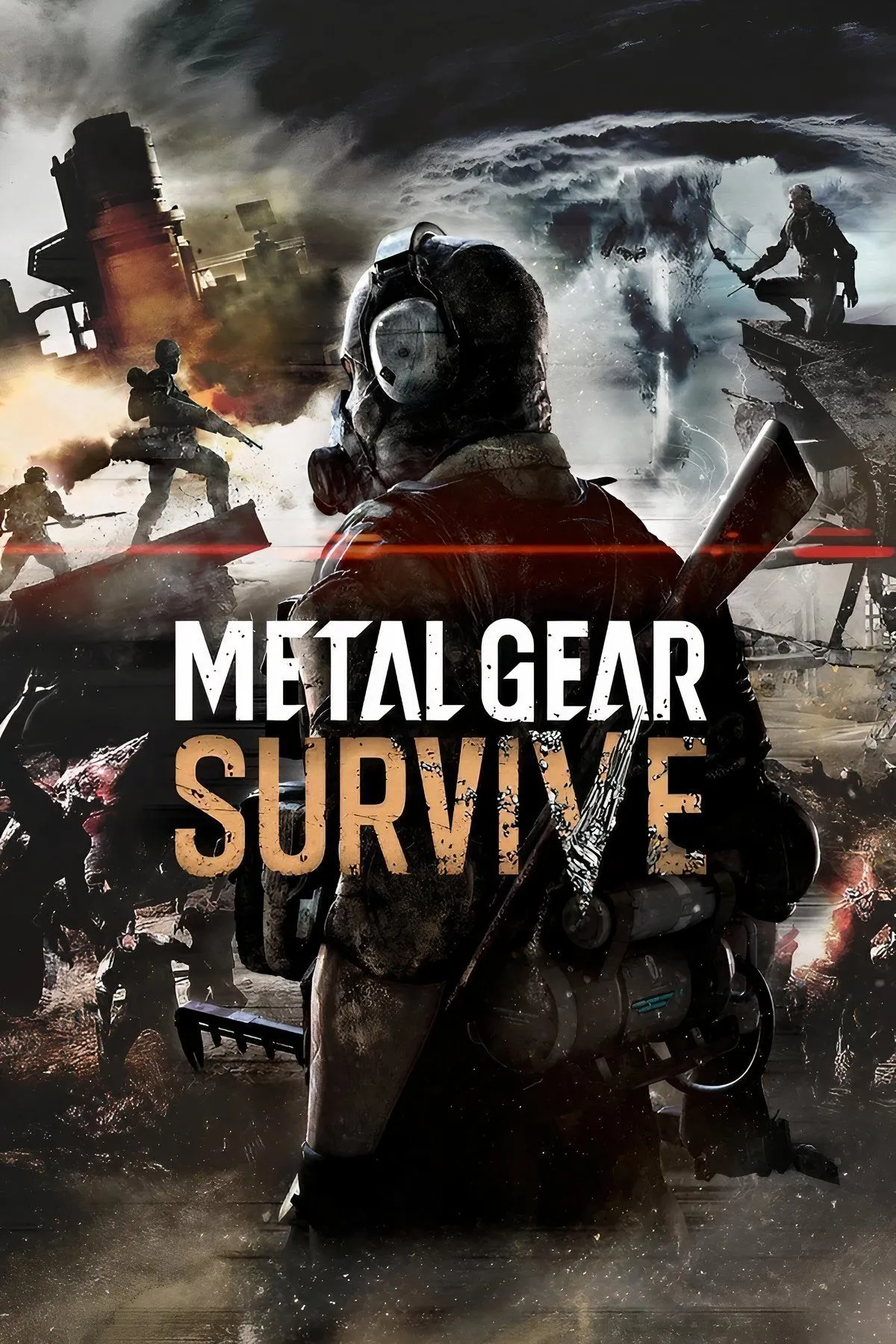 Nhân vật game thủ chiến đấu chống lại xác sống trong Metal Gear Survive, minh chứng cho sự thiếu vắng tầm nhìn của Hideo Kojima