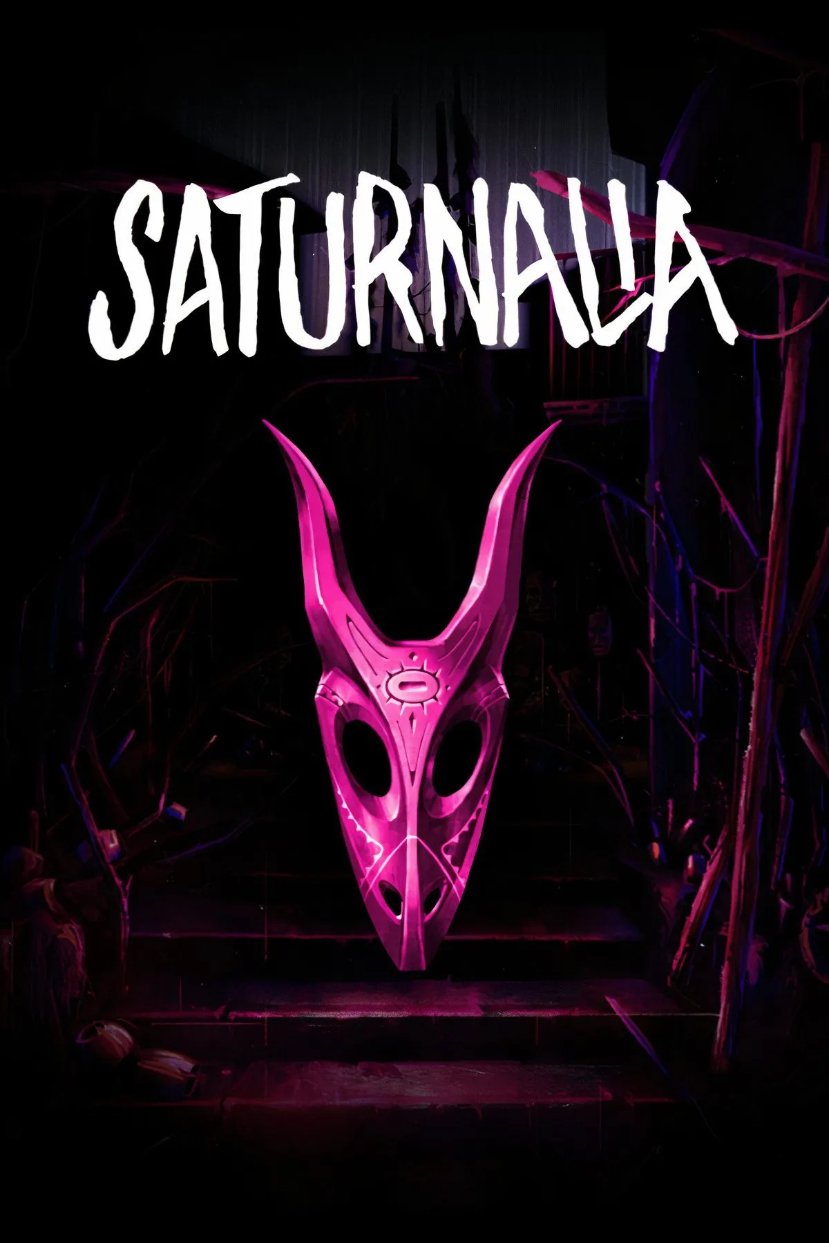 Nhân vật khám phá ngôi làng ma quái với phong cách đồ họa độc đáo của Saturnalia