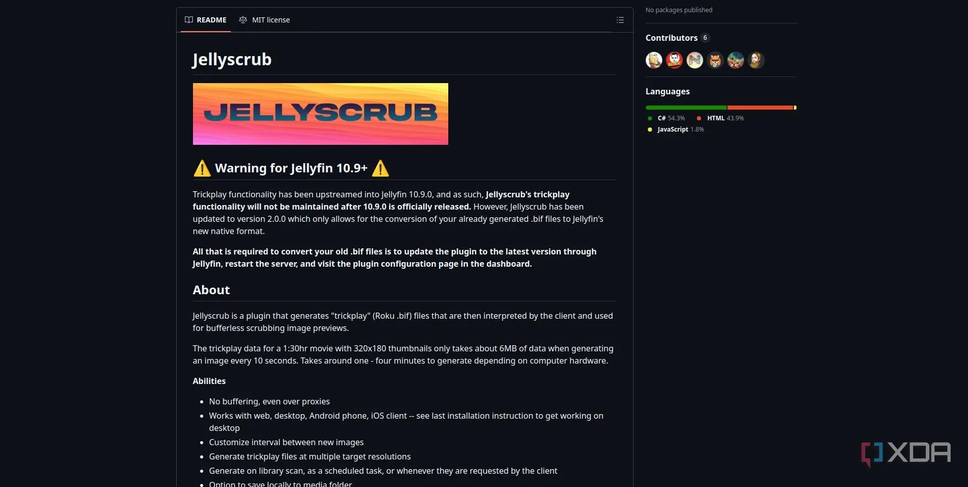 Plugin Jellyscrub giúp điều hướng video dễ dàng hơn với thumbnail