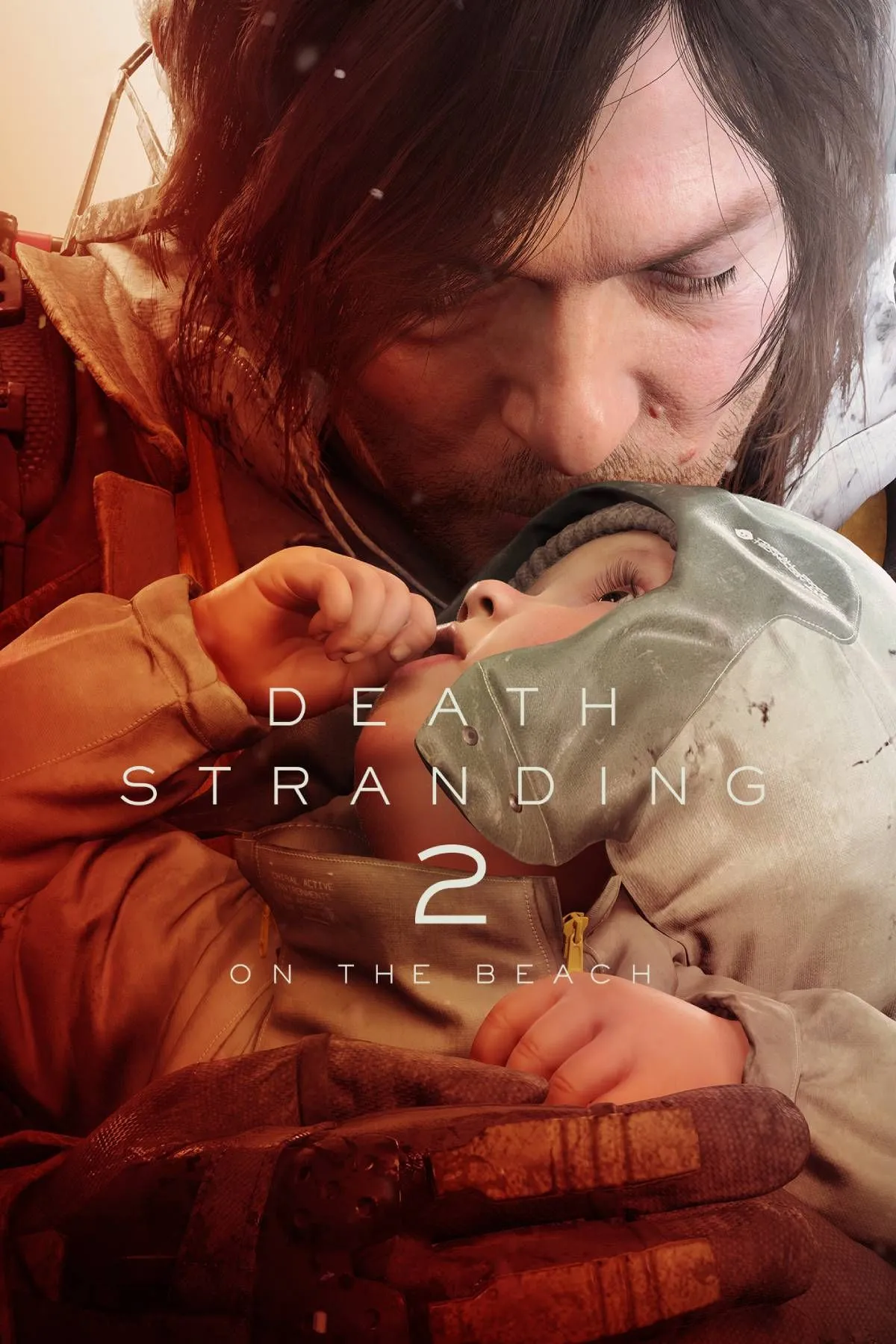Poster chính thức của game Death Stranding 2: On the Beach, với các nhân vật chính thể hiện sự tự tin và chiều sâu trong diễn xuất.