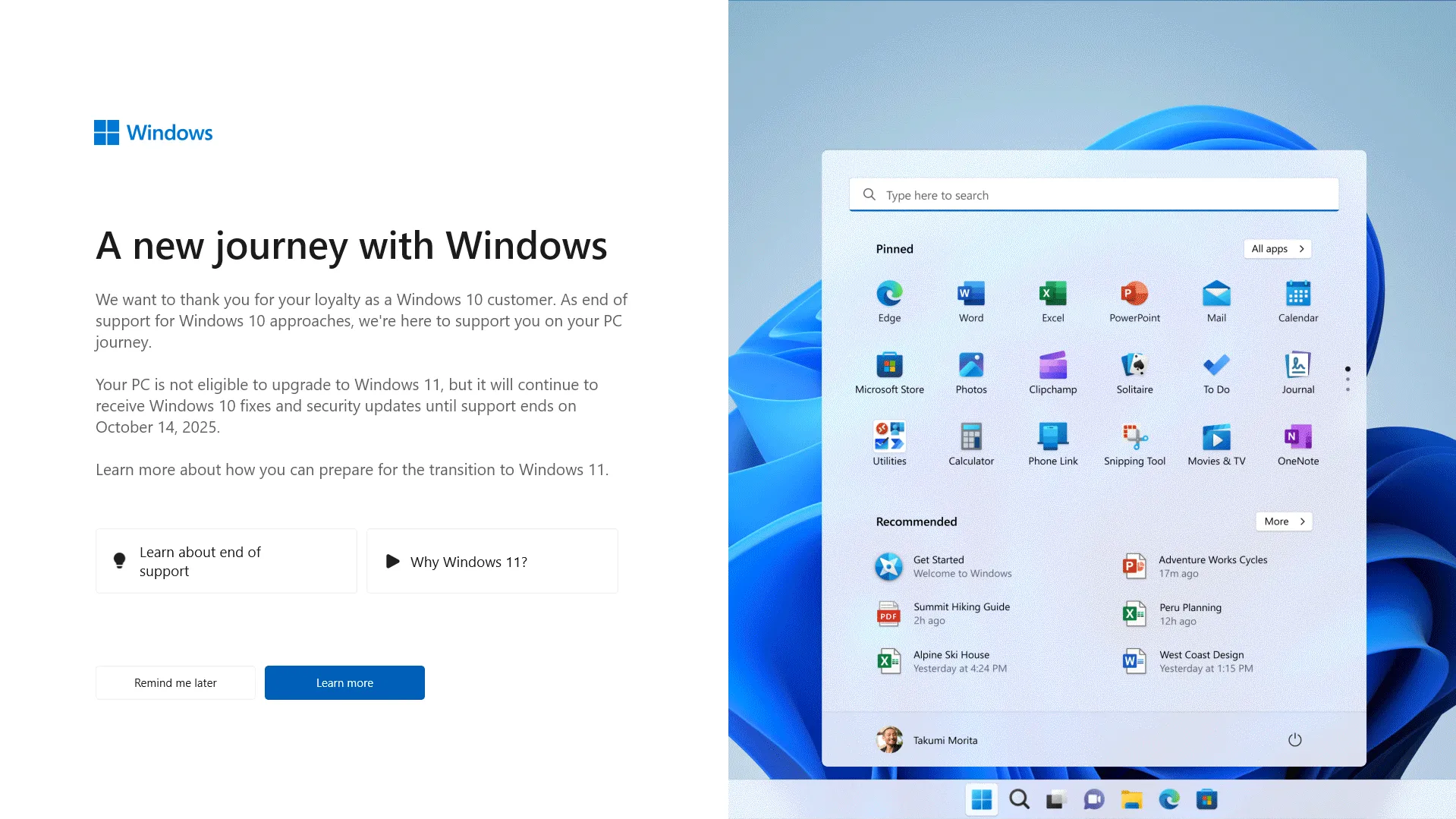 Quảng cáo nâng cấp Windows 11 chiếm toàn bộ màn hình trên hệ điều hành Windows 10, thúc giục người dùng cập nhật