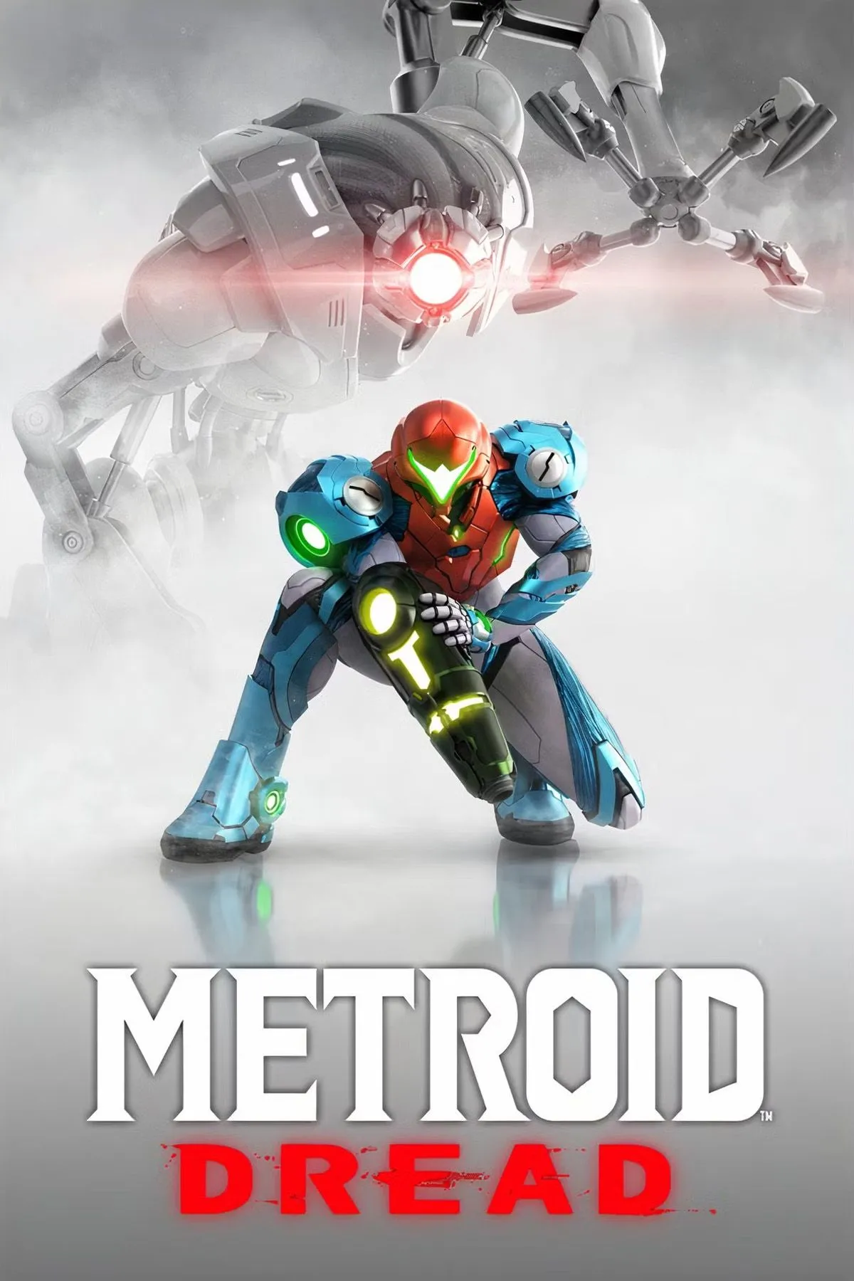 Samus Aran trong Metroid Dread đối mặt với hiểm nguy