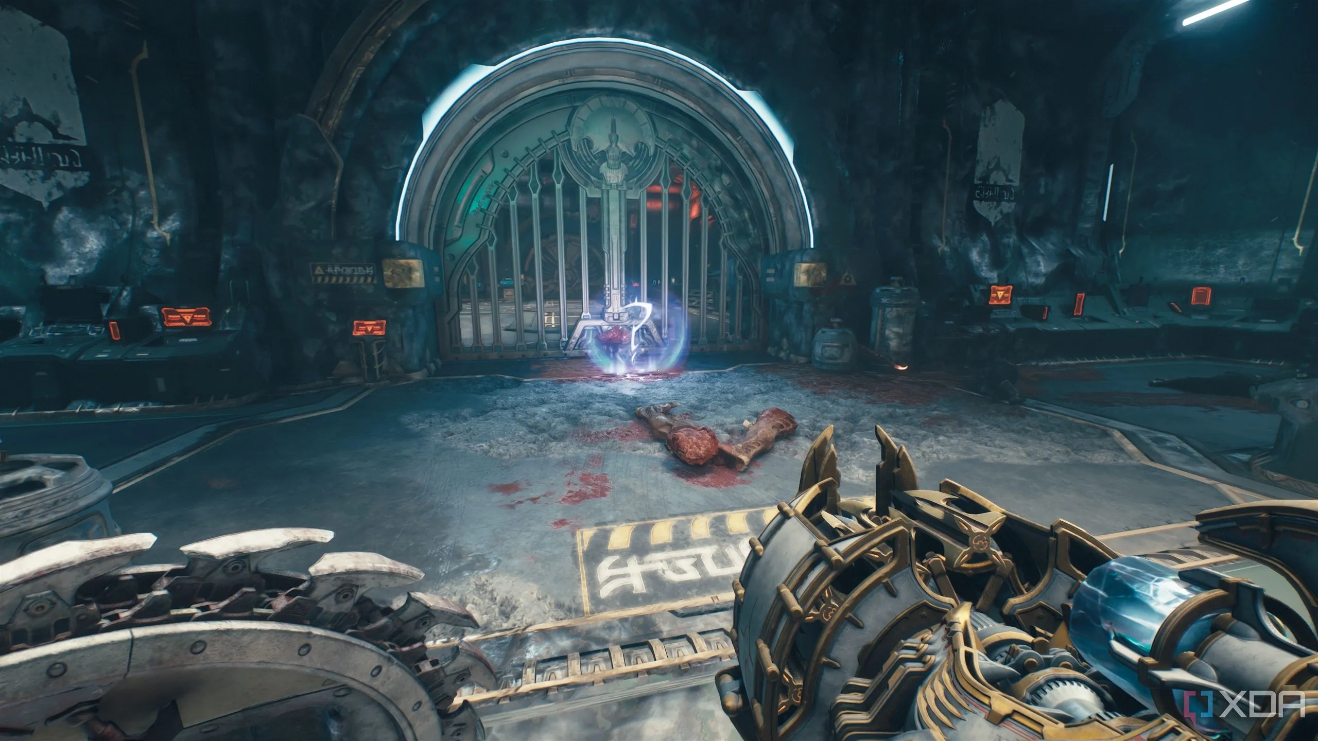 Skin vũ khí Chainshot bí mật trong khu vực 2 của Doom The Dark Ages Chương 12