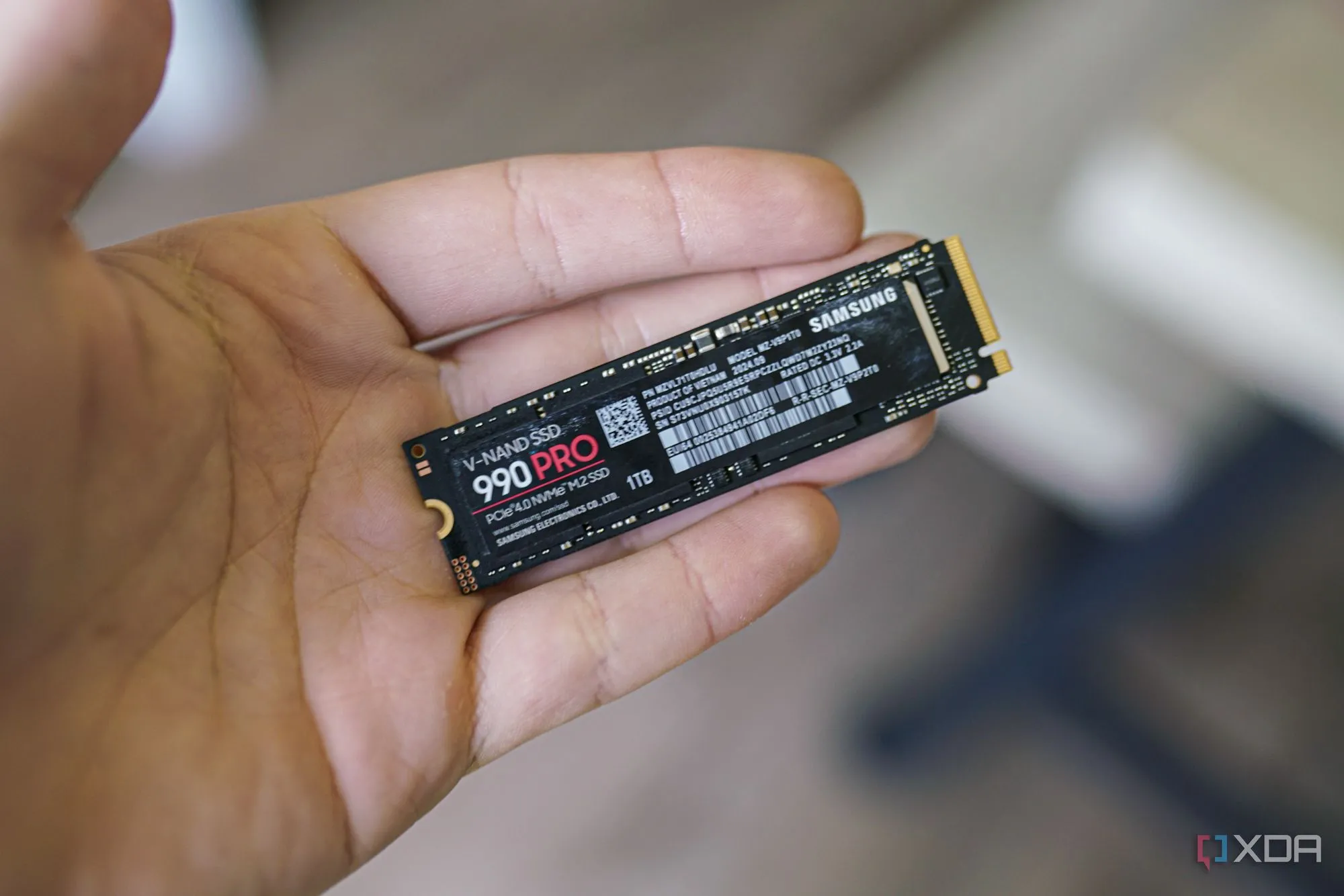 SSD Samsung 990 Pro với tản nhiệt tích hợp, tăng tính linh hoạt khi sử dụng